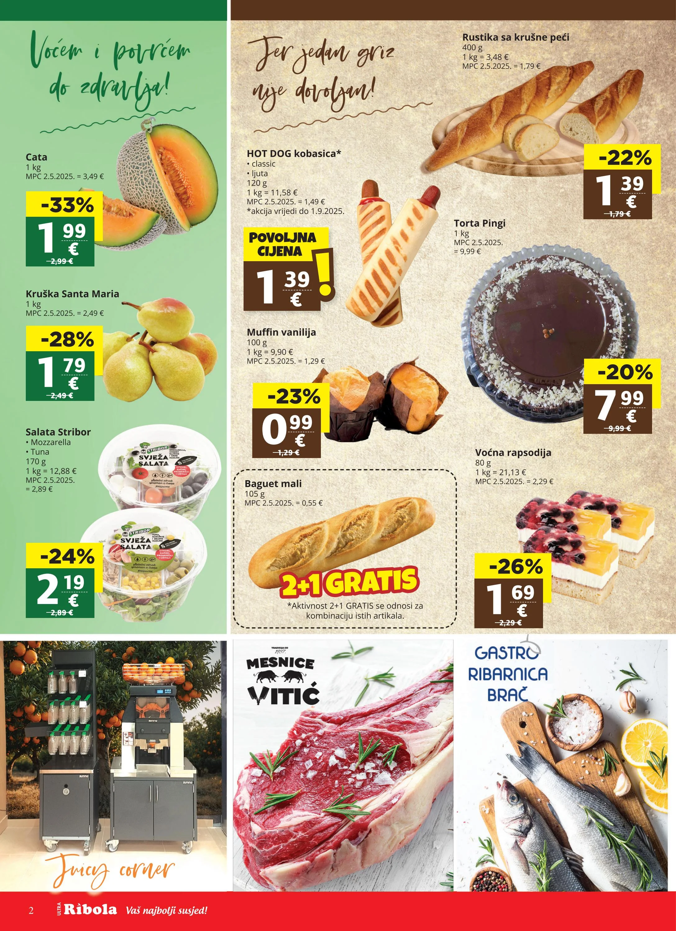 ribola - Prelistajte katalog Ribola - Super ponuda TC Kaštela, vrijedi od 04.06. do 17.06. - page: 2