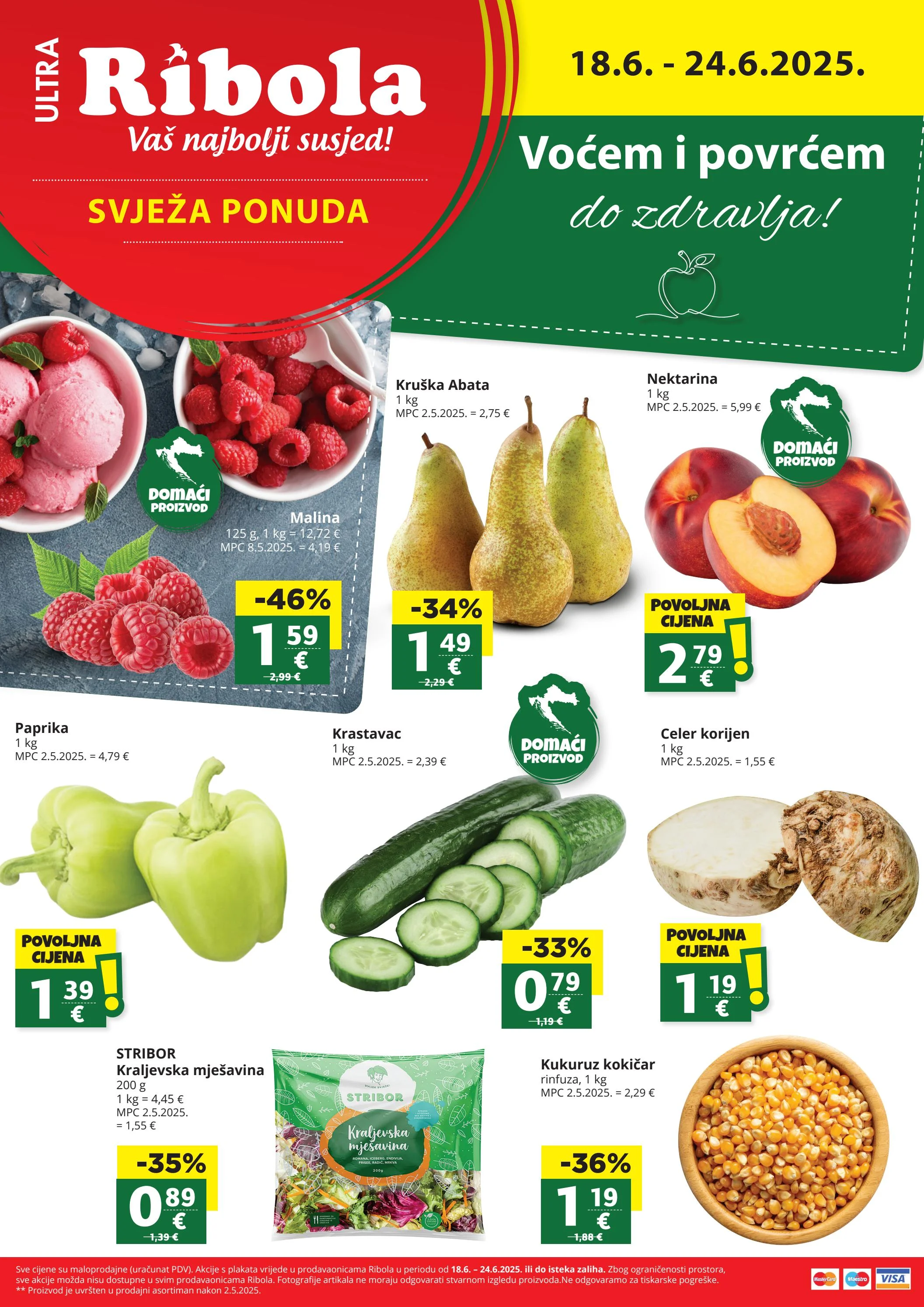 ribola - Prelistajte katalog Ribola - Voće i povrće, vrijedi od 18.06. do 24.06.