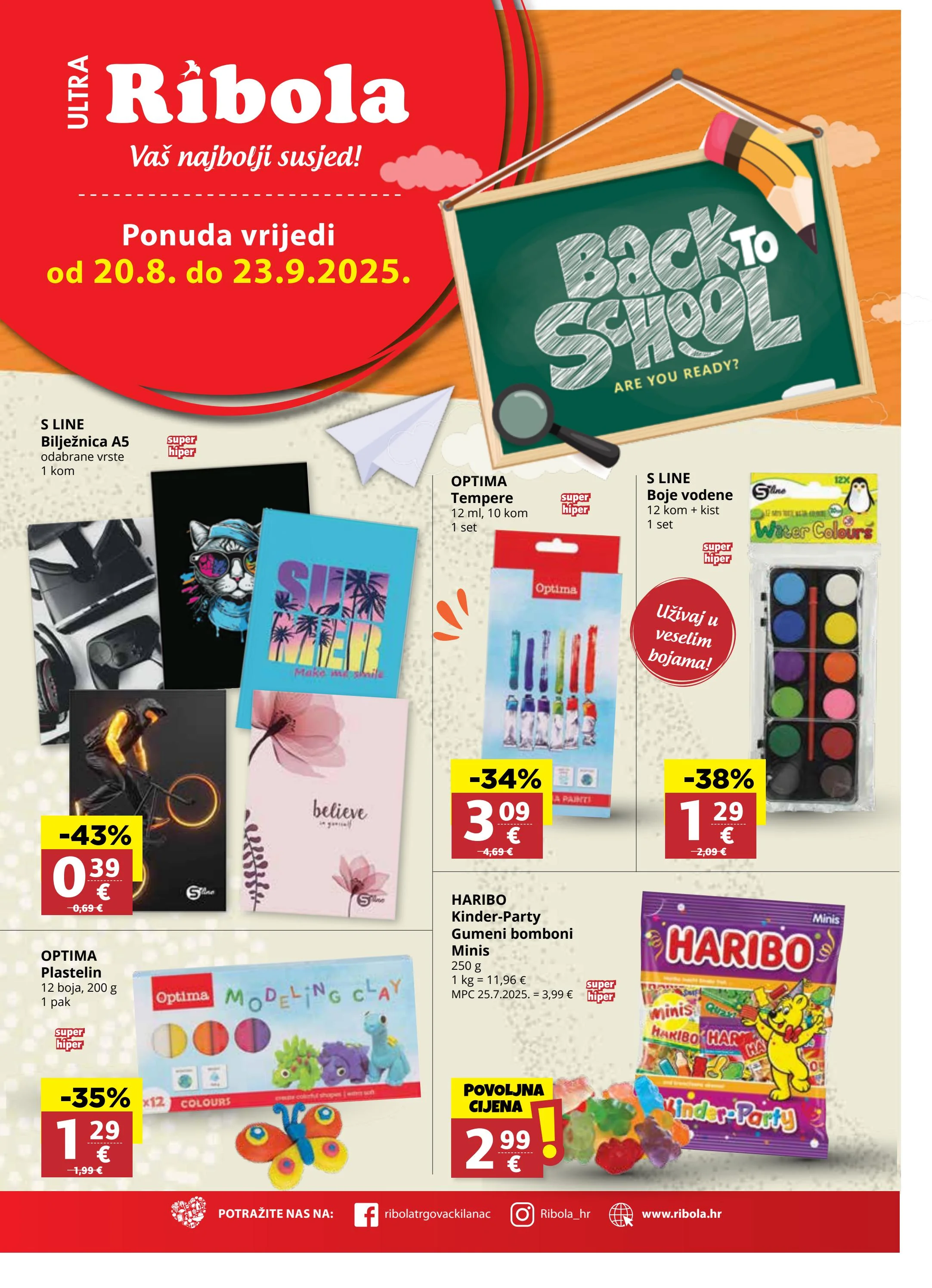 ribola - Prelistajte katalog Ribola - Back to school, vrijedi od 20.08. do 23.09.