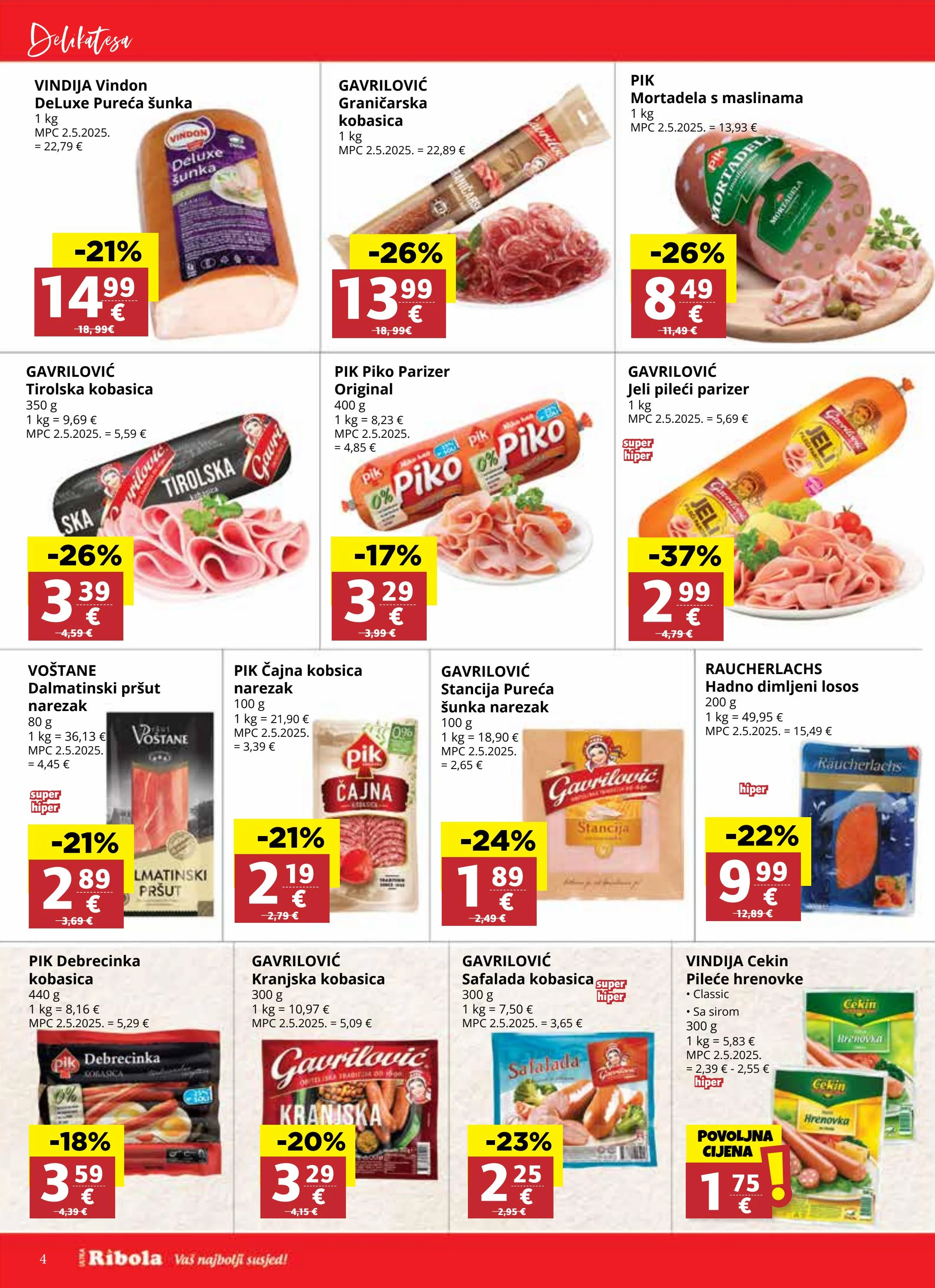 ribola - Prelistajte katalog Ribola, vrijedi od 03.09. do 09.09. - page: 4