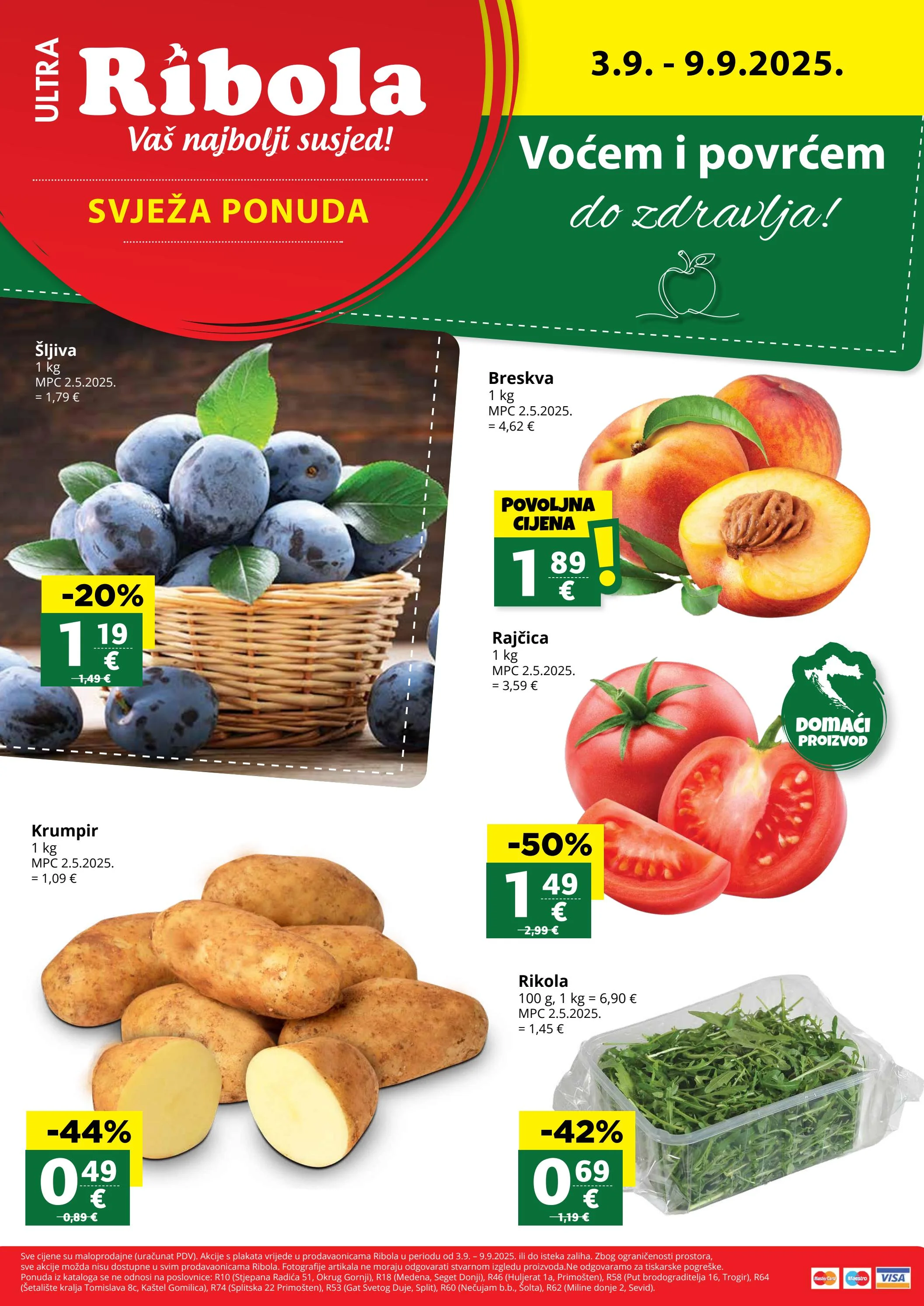 ribola - Prelistajte katalog Ribola - Super ponuda, vrijedi od 03.09. do 09.09.