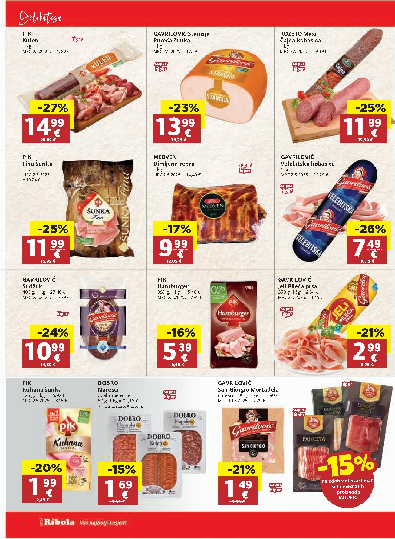 ribola - Prelistajte katalog Ribola, vrijedi od 01.10. do 07.10. - page: 4