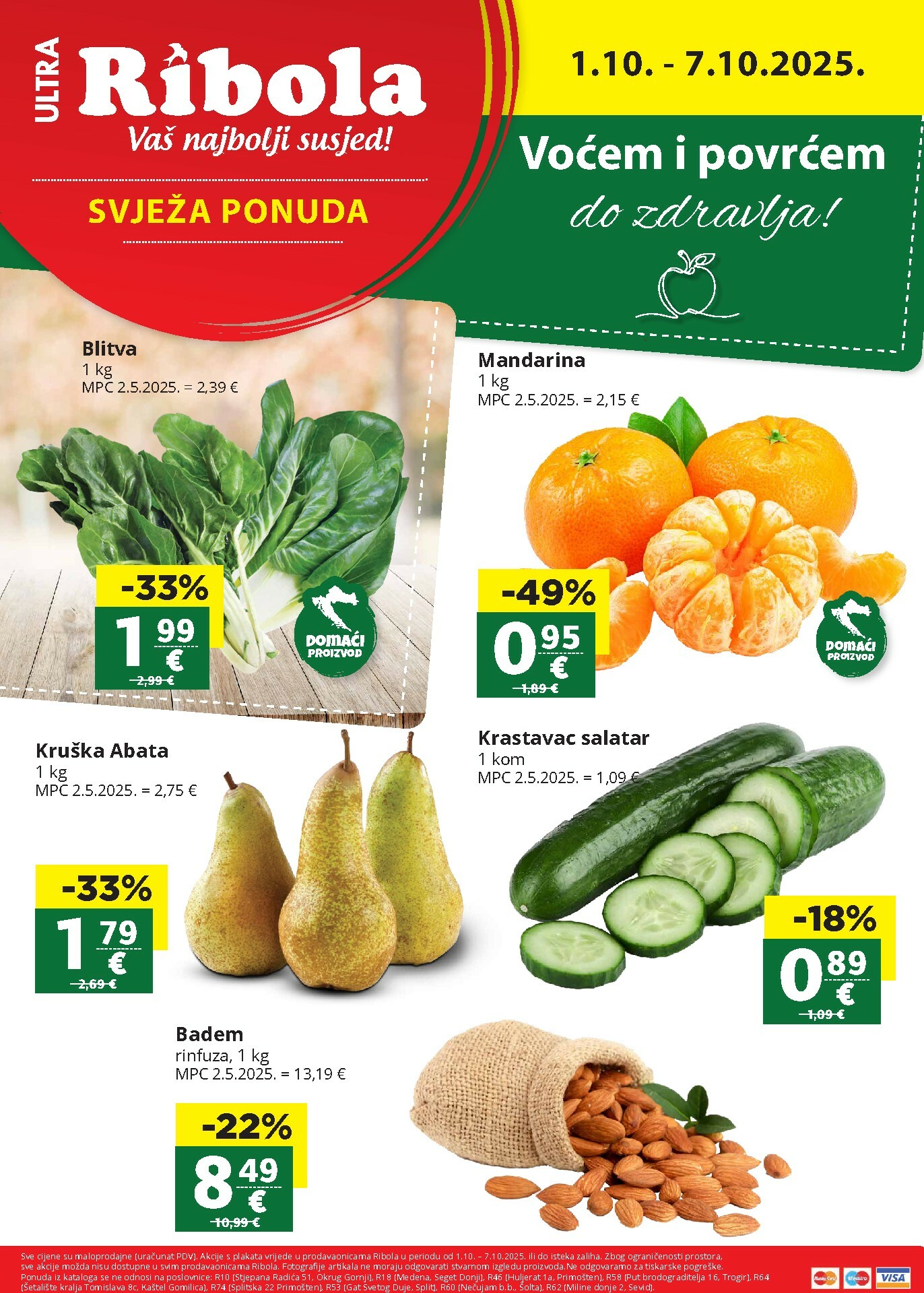 ribola - Prelistajte katalog Ribola - Super ponuda, vrijedi od 01.10. do 07.10.