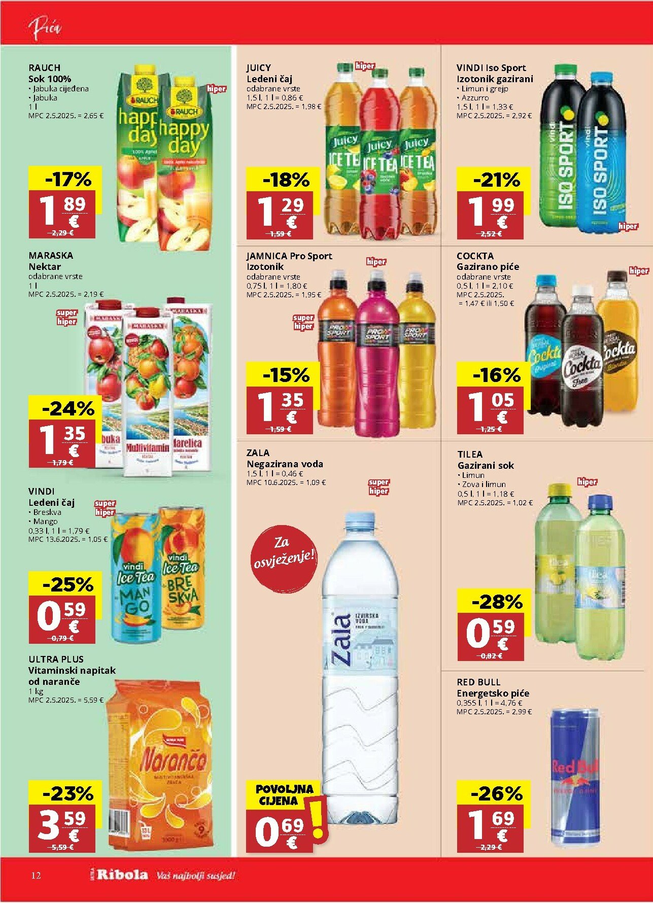 ribola - Prelistajte katalog Ribola, vrijedi od 29.10. do 04.11. - page: 12