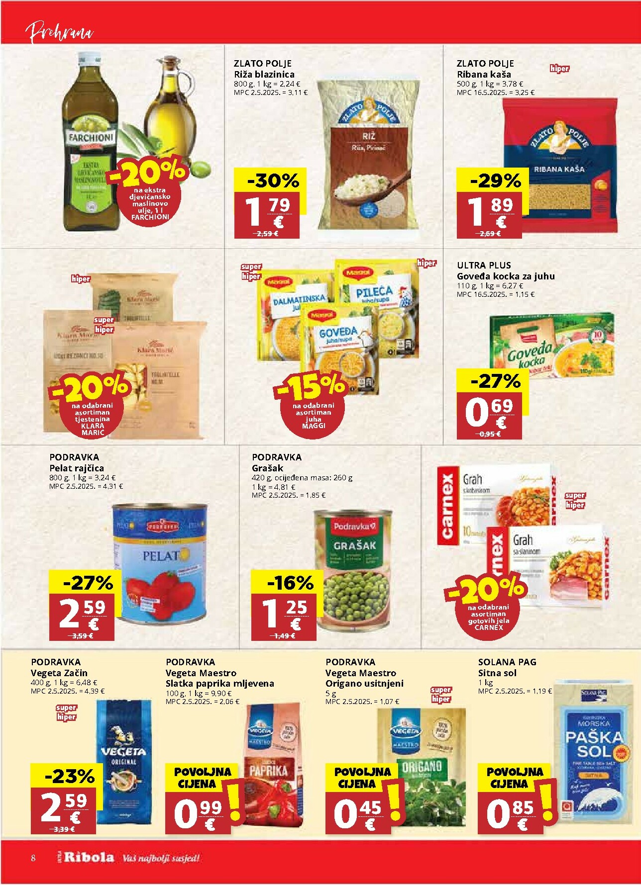 ribola - Prelistajte katalog Ribola, vrijedi od 29.10. do 04.11. - page: 8