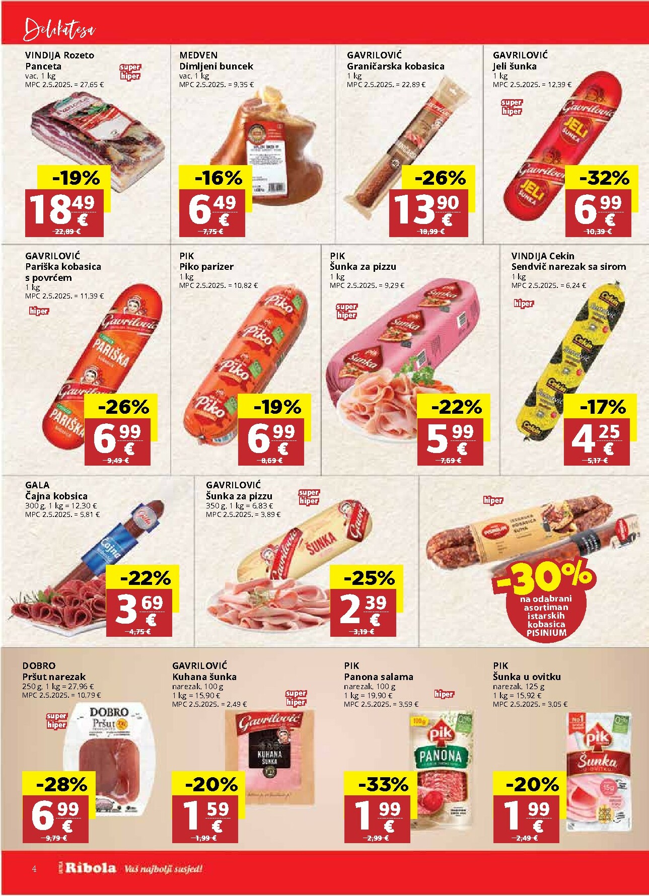 ribola - Prelistajte katalog Ribola, vrijedi od 29.10. do 04.11. - page: 4