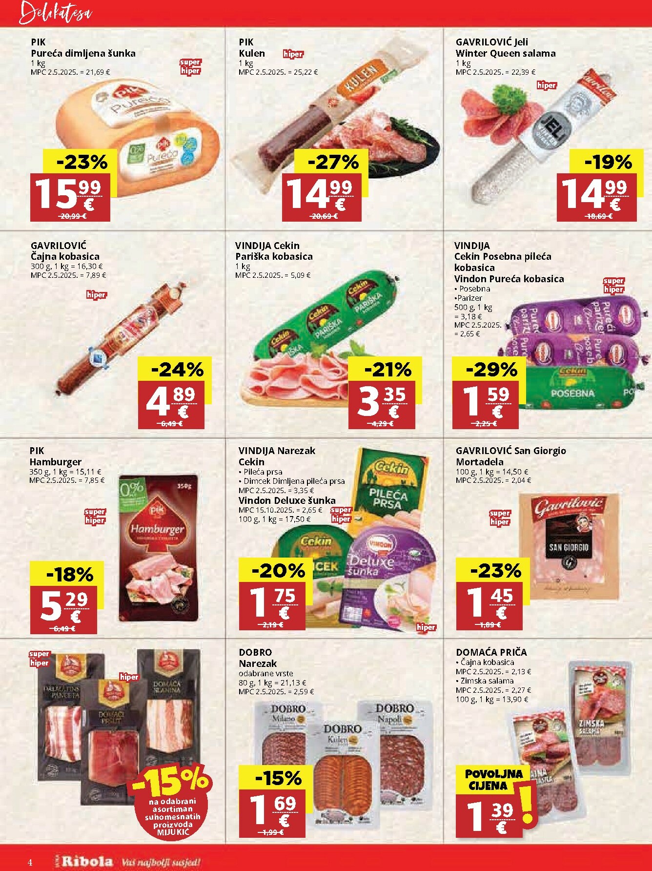 ribola - Prelistajte katalog Ribola, vrijedi od 12.11. do 18.11. - page: 4