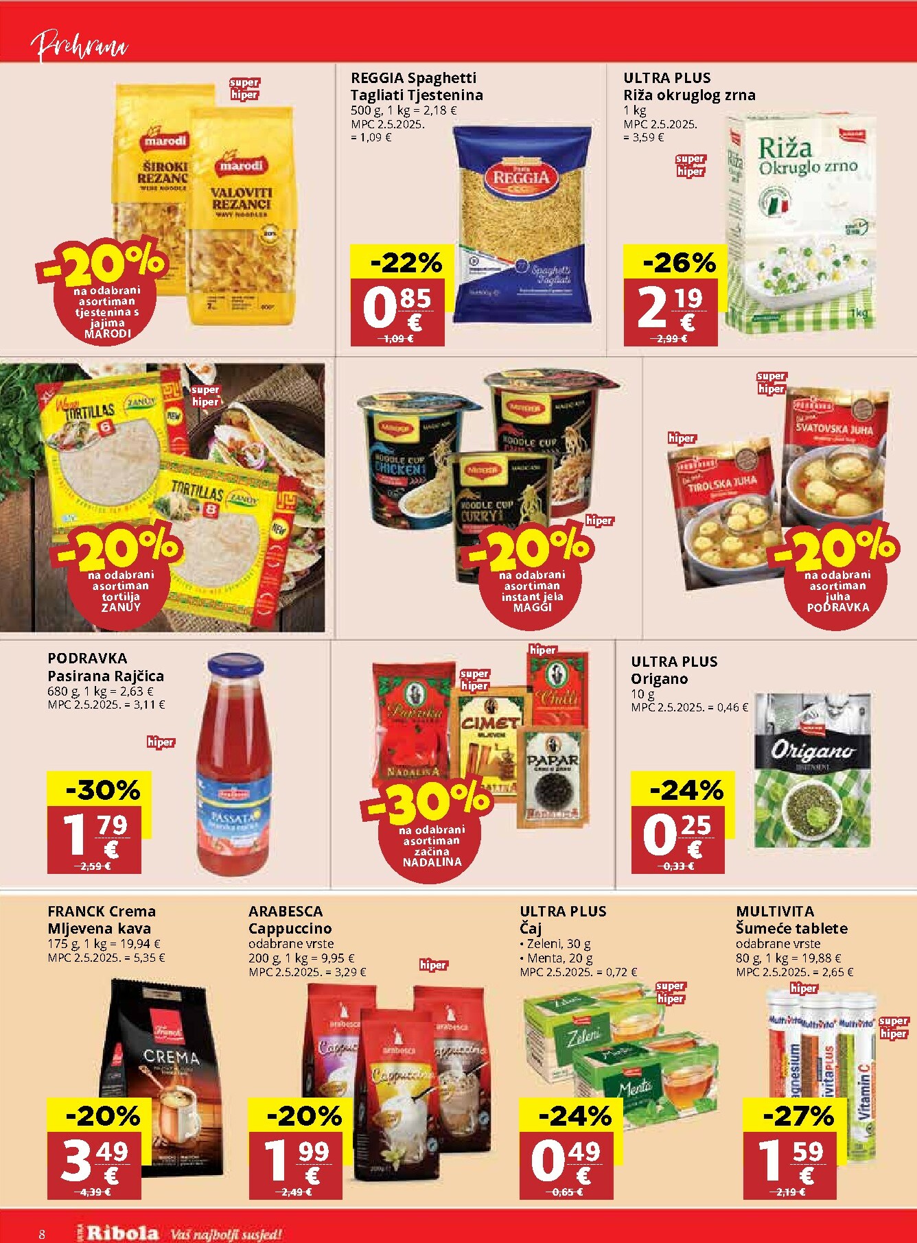 ribola - Prelistajte katalog Ribola, vrijedi od 12.11. do 18.11. - page: 8