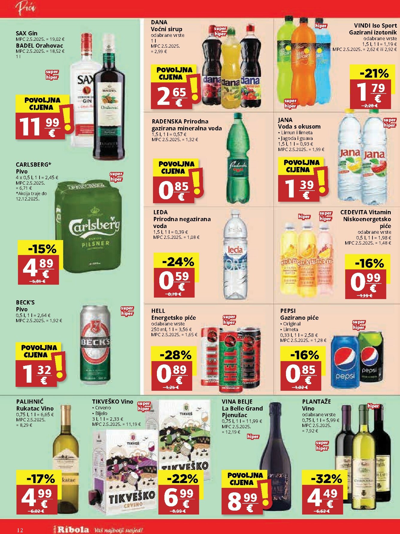 ribola - Prelistajte katalog Ribola, vrijedi od 12.11. do 18.11. - page: 12