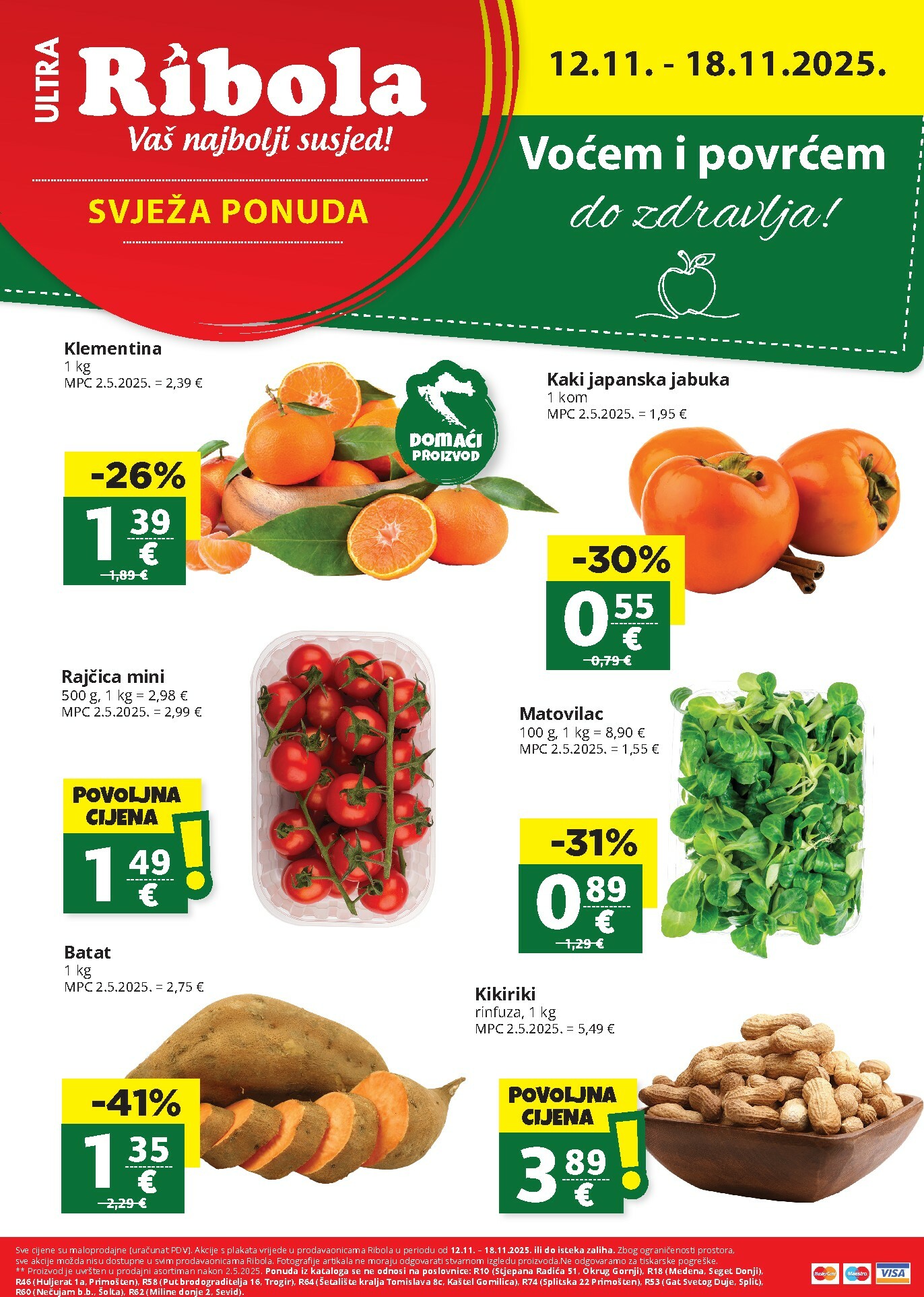ribola - Prelistajte katalog Ribola - Svježa ponuda, vrijedi od 12.11. do 18.11.