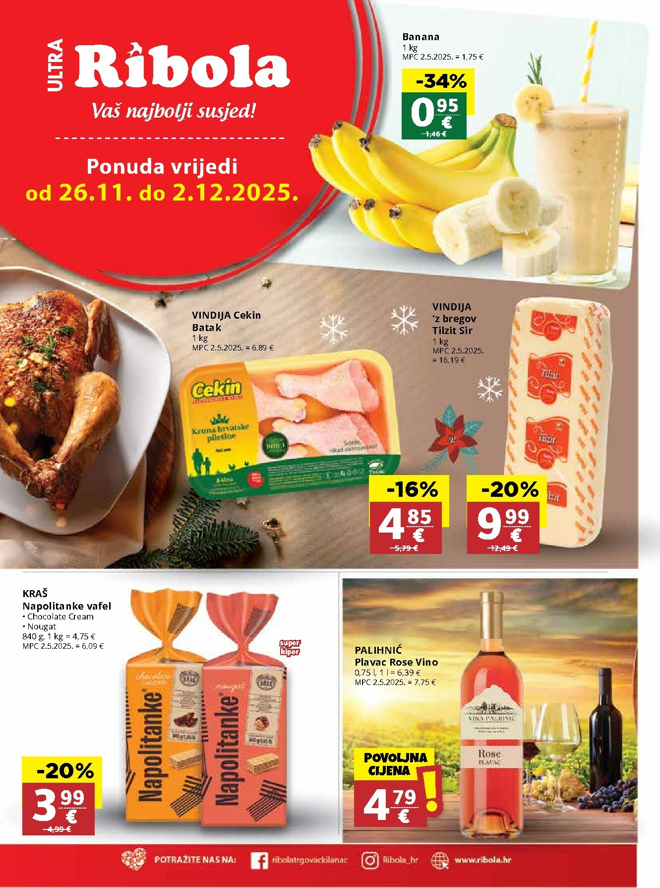 ribola - Prelistajte katalog Ribola, vrijedi od 26.11. do 02.12. - page: 1