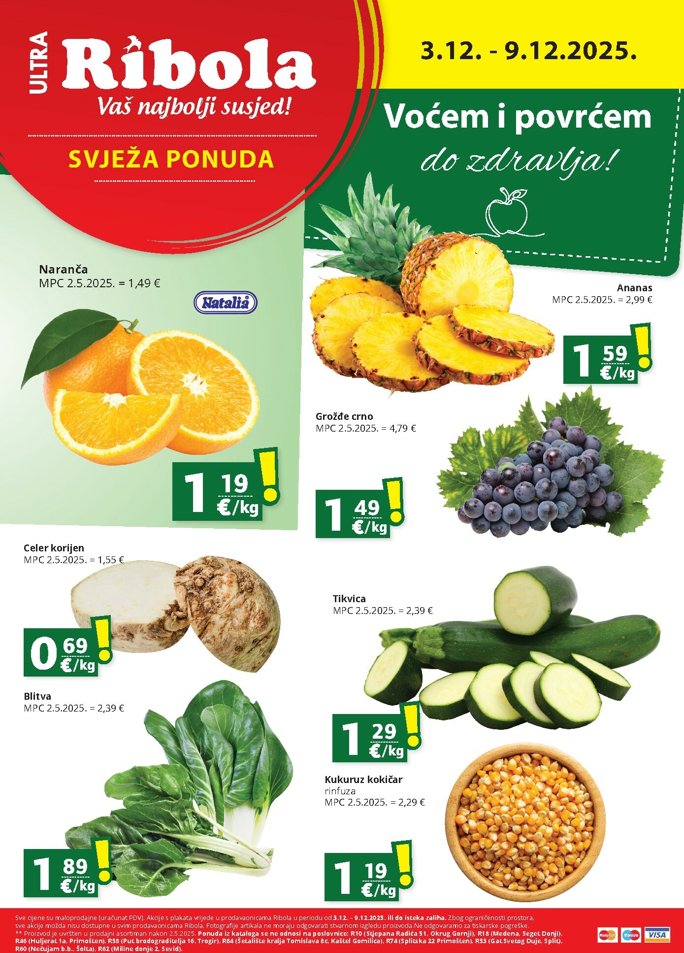 ribola - Prelistajte katalog Ribola - Super ponuda, vrijedi od 03.12. do 09.12.
