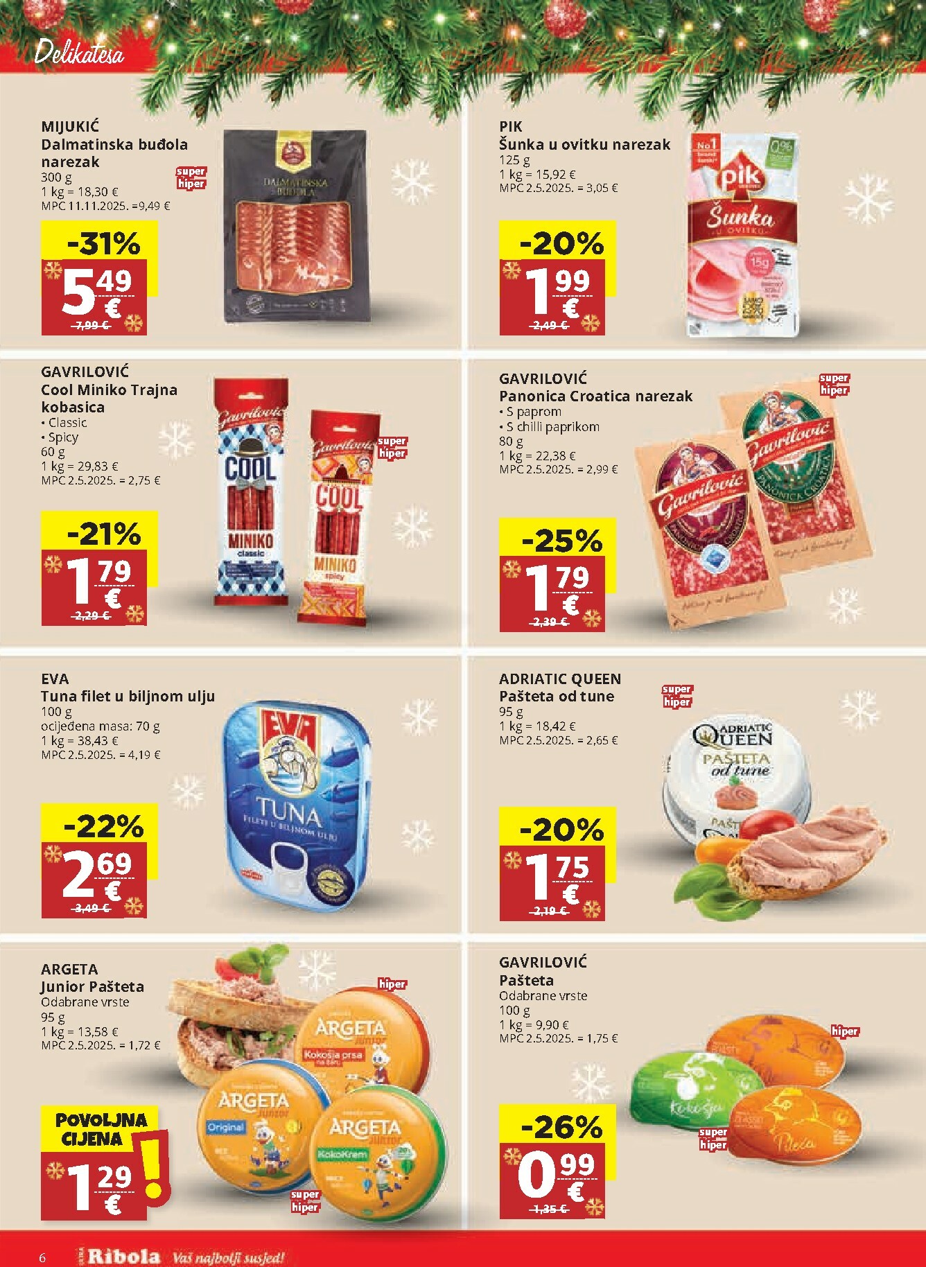 ribola - Prelistajte katalog Ribola, vrijedi od 10.12. do 16.12. - page: 6