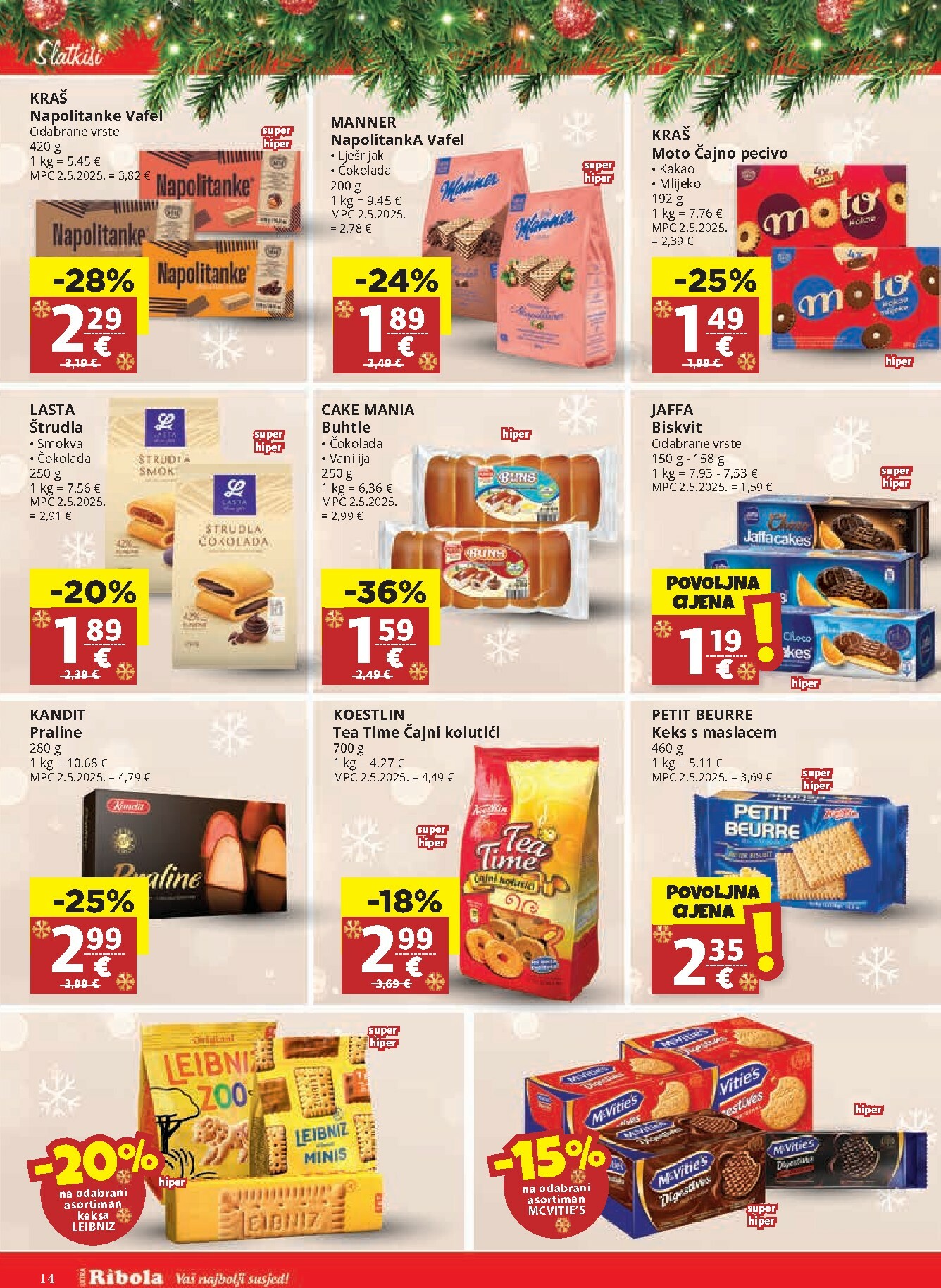 ribola - Prelistajte katalog Ribola, vrijedi od 10.12. do 16.12. - page: 14