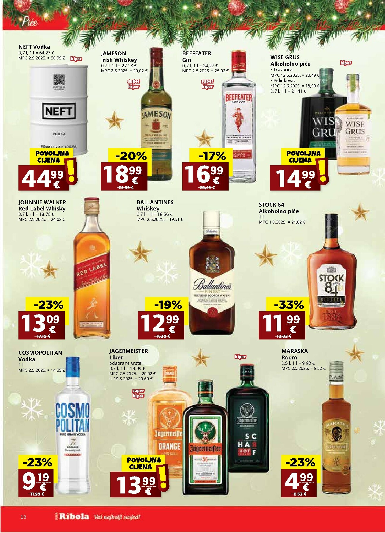 ribola - Prelistajte katalog Ribola, vrijedi od 17.12. do 31.12. - page: 16