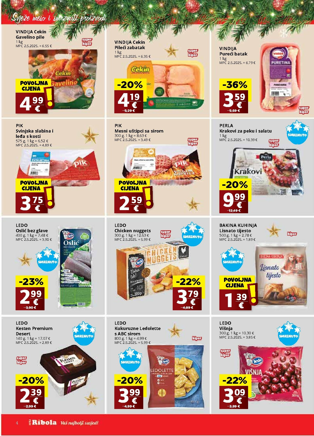 ribola - Prelistajte katalog Ribola, vrijedi od 17.12. do 31.12. - page: 4