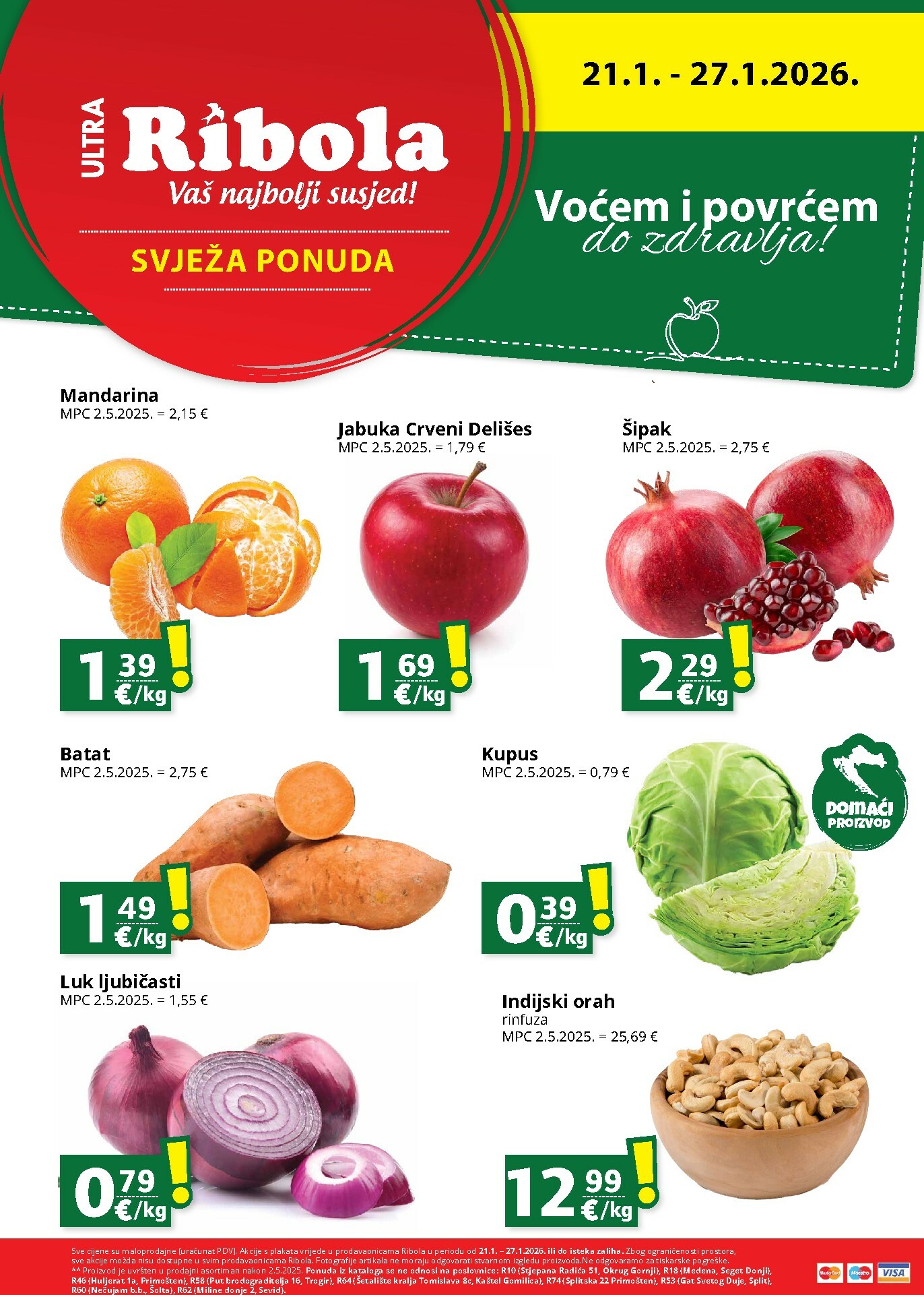 ribola - Prelistajte katalog Ribola - Super ponuda, vrijedi od 21.01. do 27.01.