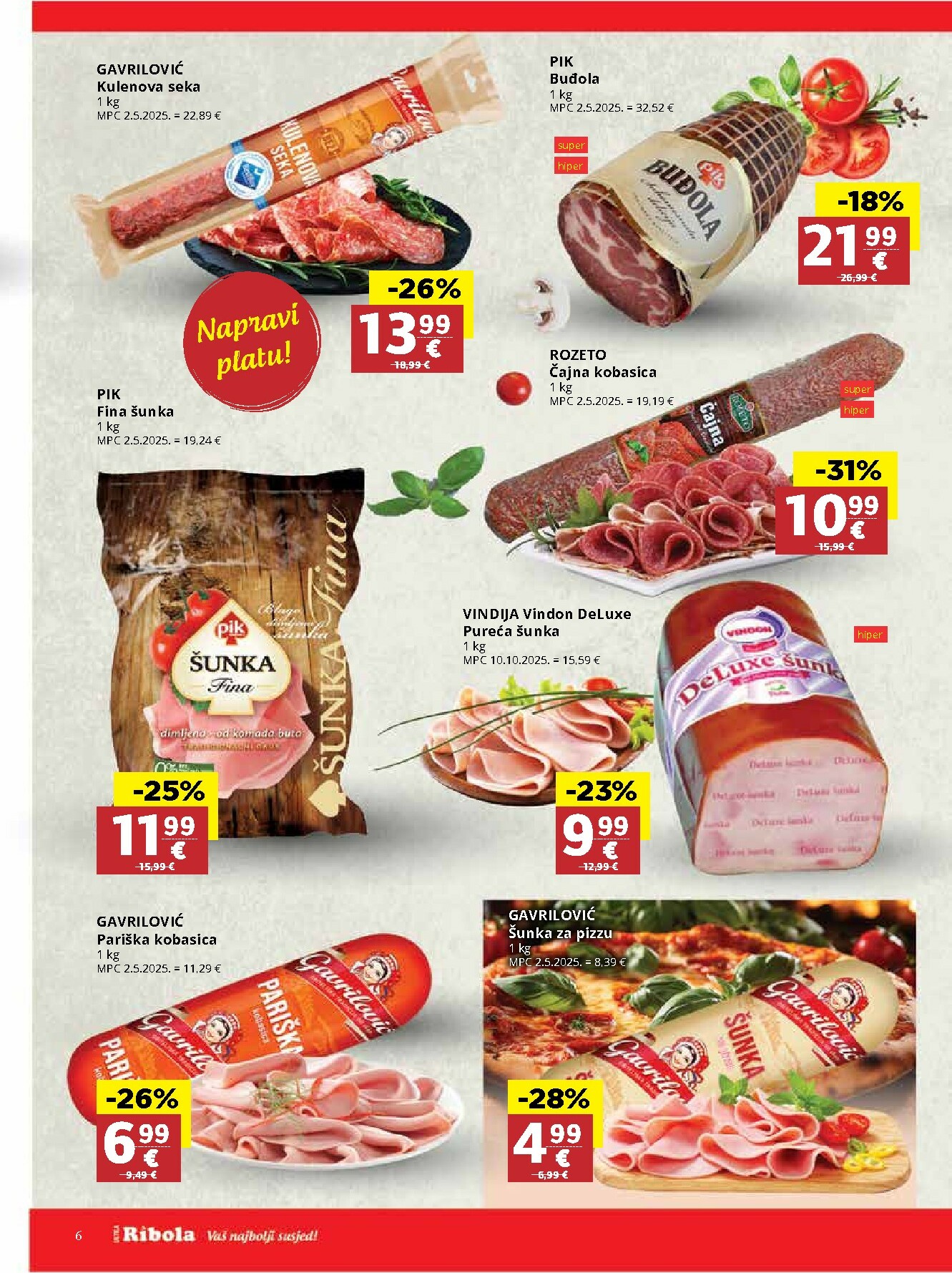 ribola - Prelistajte katalog Ribola, vrijedi od 28.01. do 03.02. - page: 6