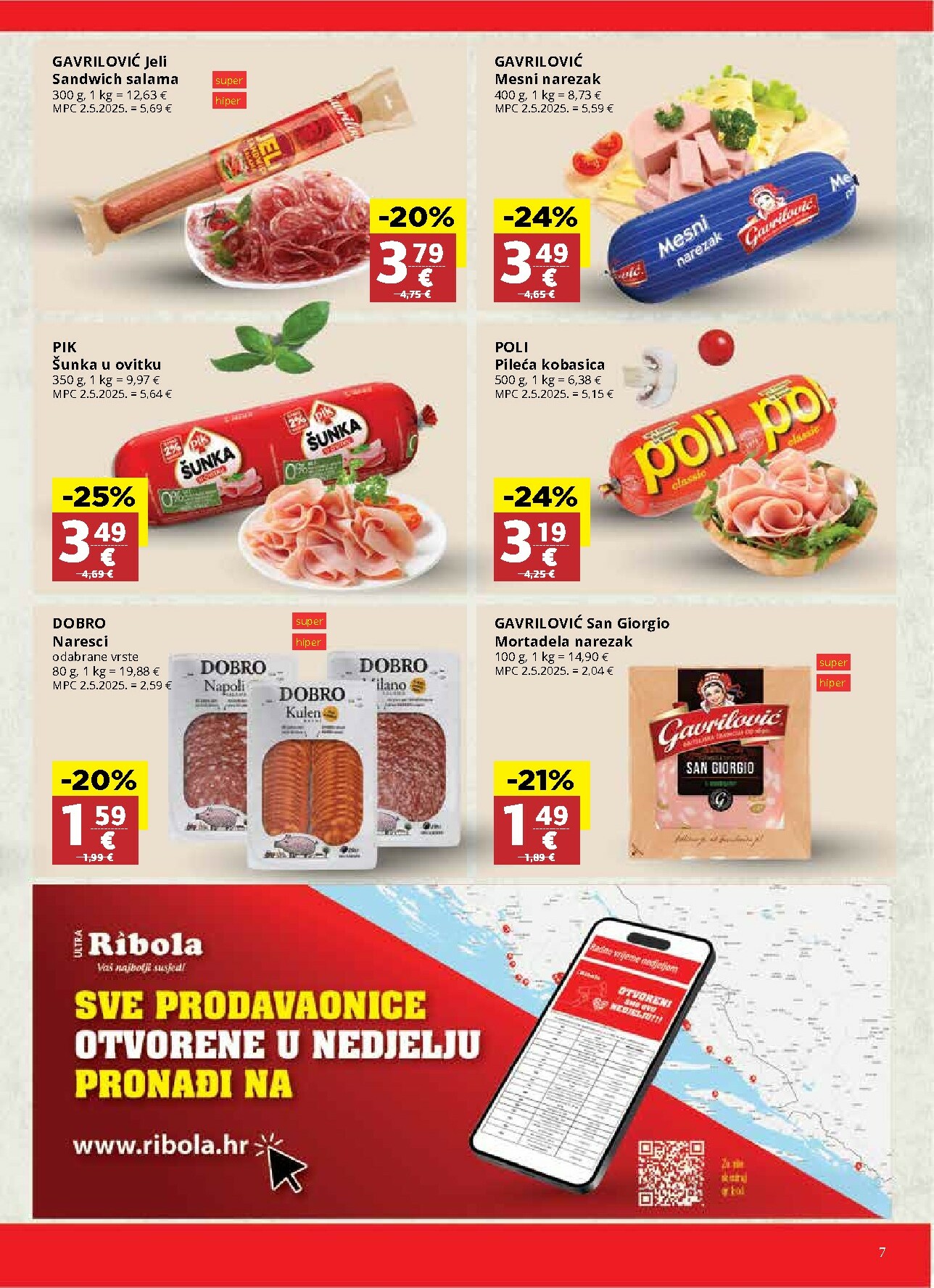 ribola - Prelistajte katalog Ribola, vrijedi od 28.01. do 03.02. - page: 7