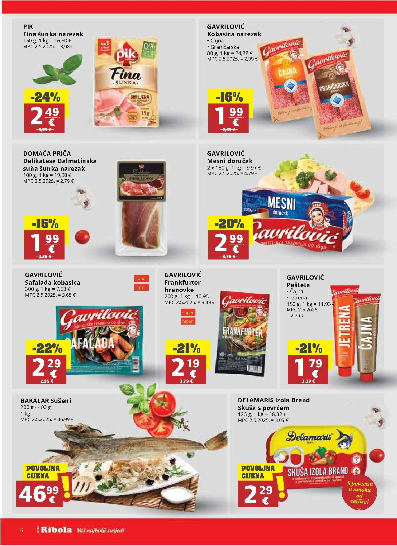 ribola - Prelistajte katalog Ribola, vrijedi od 11.02.2026 do 17.02.2026 - page: 6
