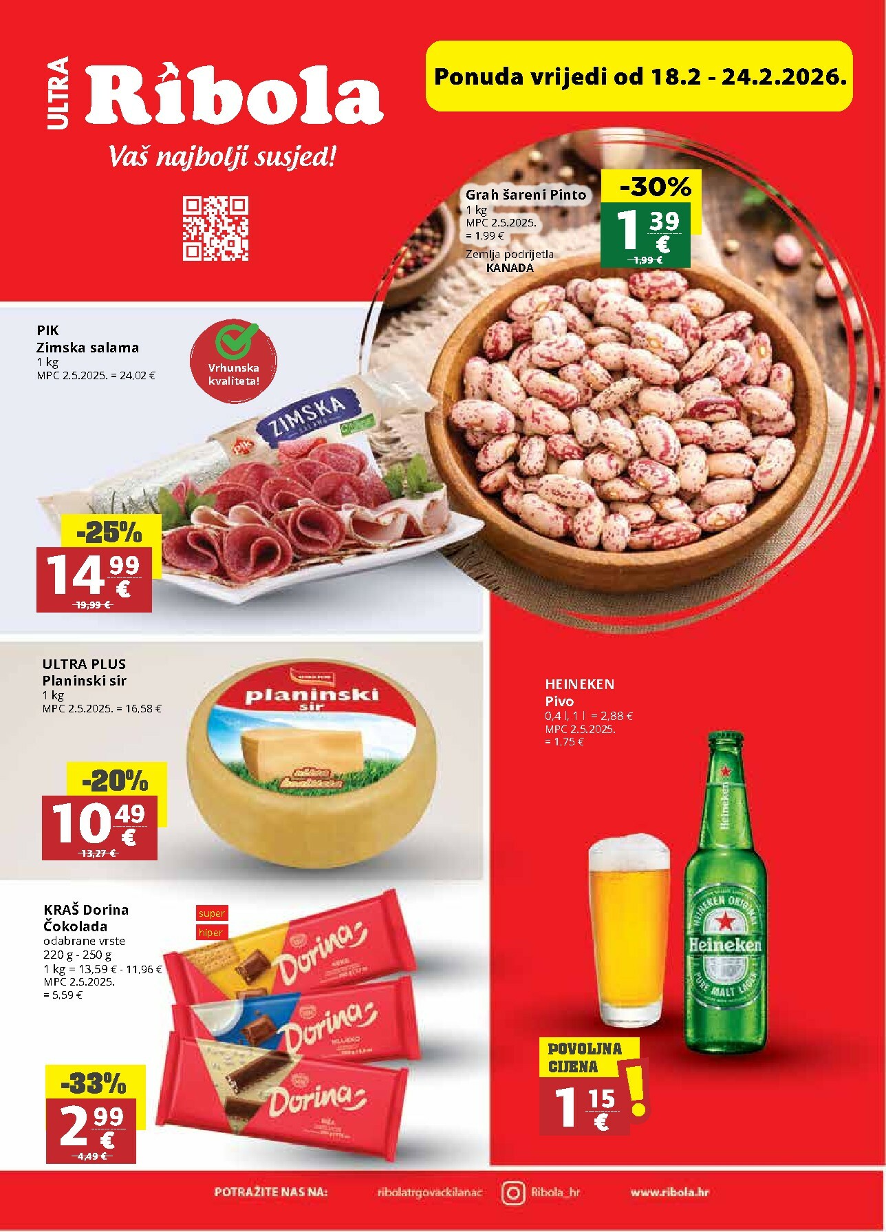 ribola - Prelistajte katalog Ribola, vrijedi od 18.02.2026 do 24.02.2026 - page: 1