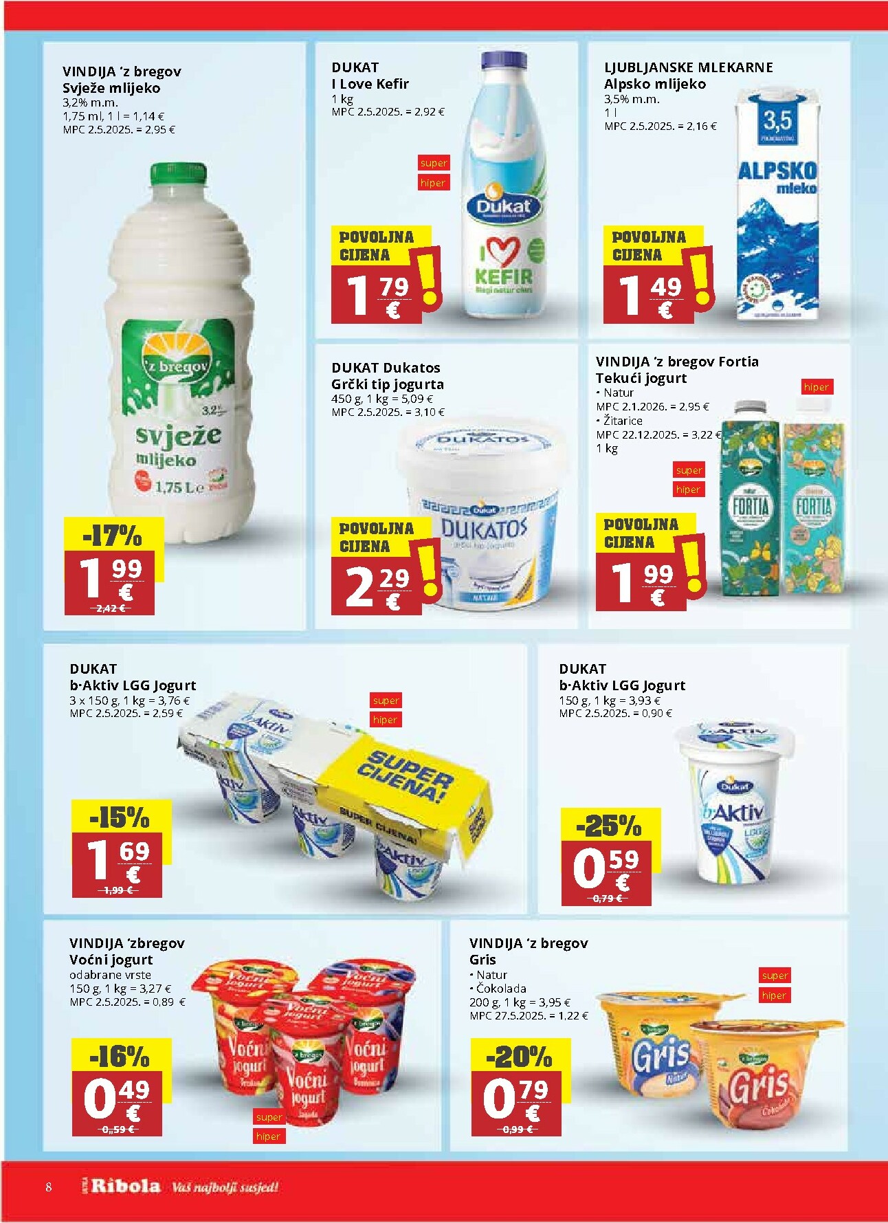 ribola - Prelistajte katalog Ribola, vrijedi od 18.02.2026 do 24.02.2026 - page: 8