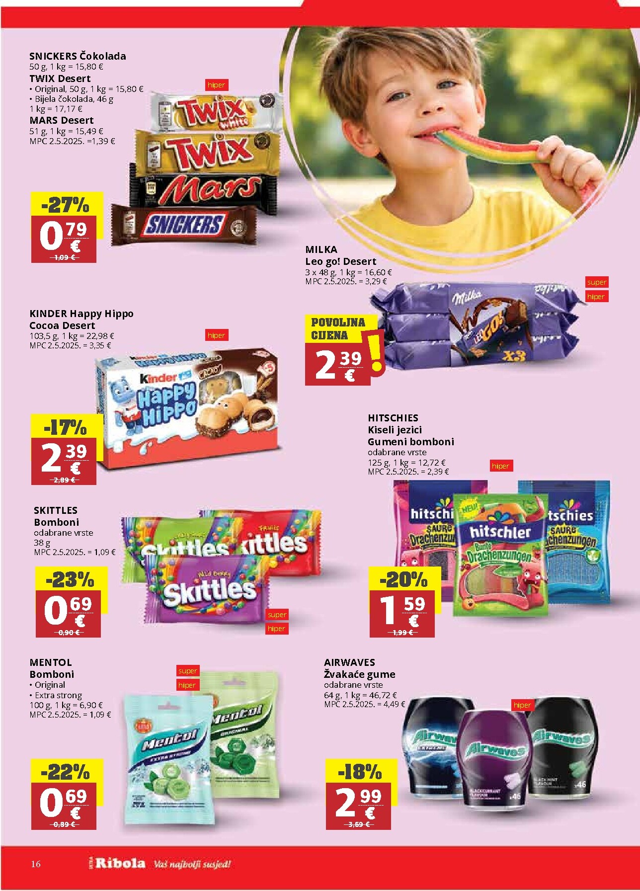 ribola - Prelistajte katalog Ribola, vrijedi od 25.02.2026 do 03.03.2026 - page: 16