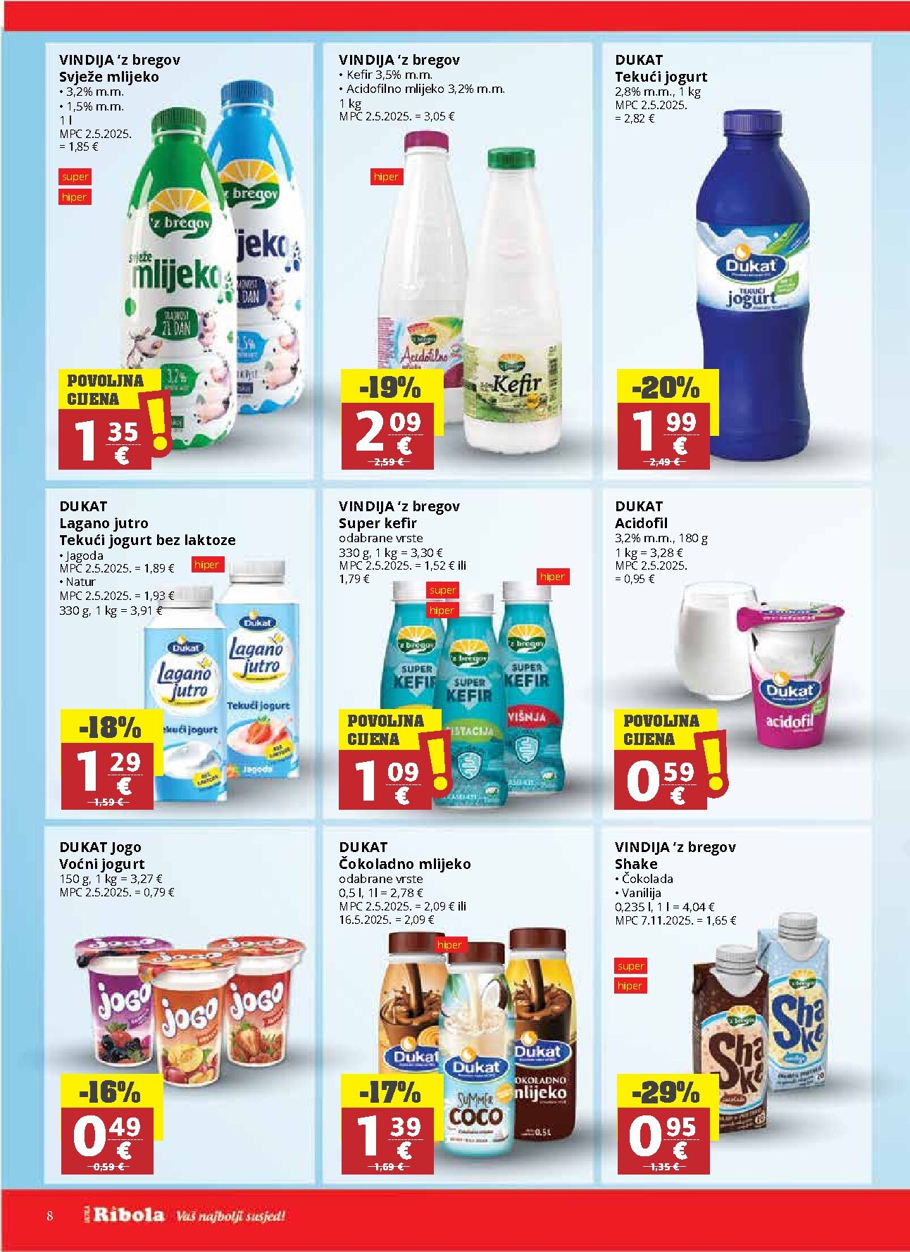 ribola - Prelistajte katalog Ribola, vrijedi od 25.02.2026 do 03.03.2026 - page: 8
