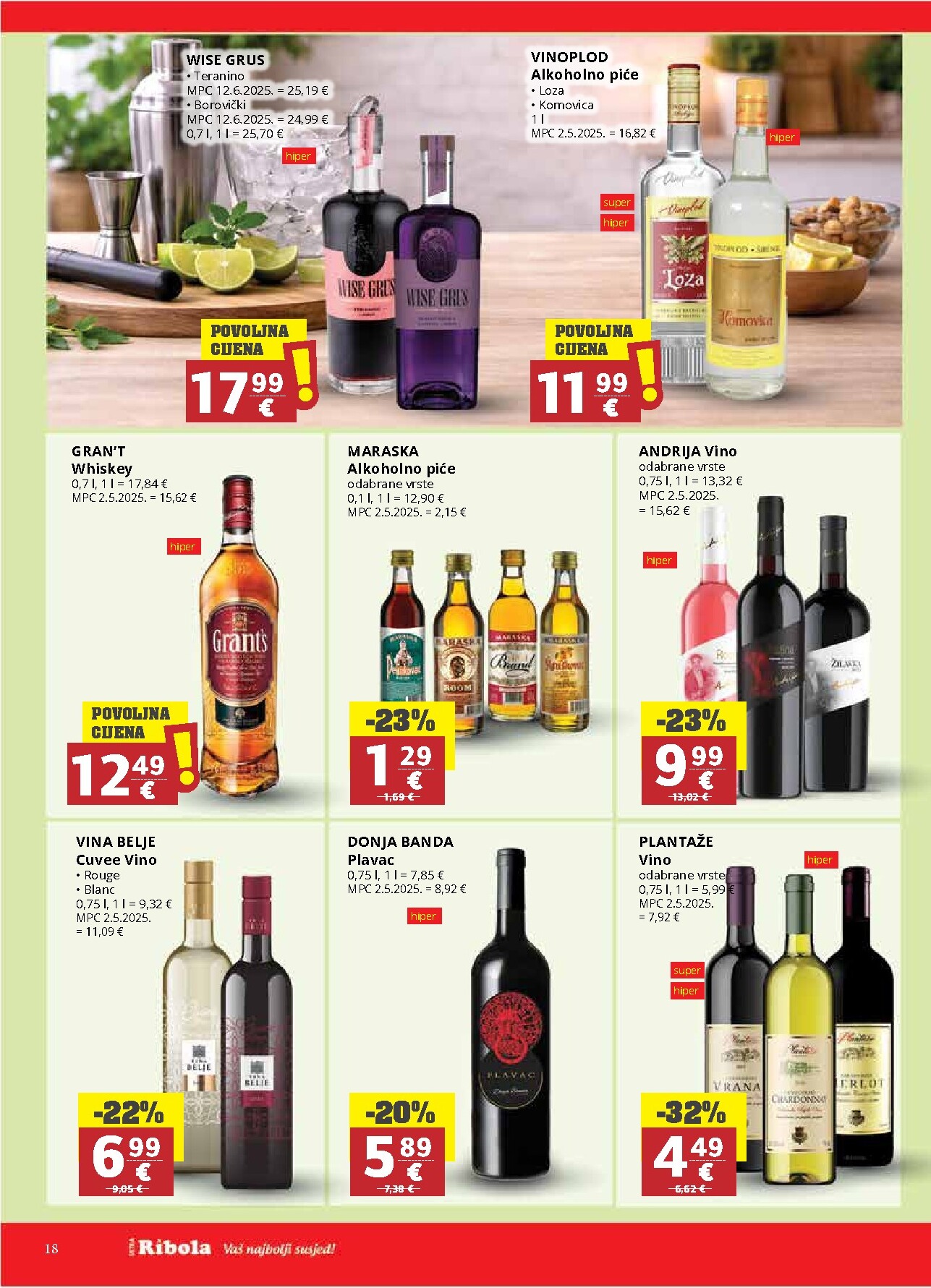 ribola - Prelistajte katalog Ribola, vrijedi od 25.02.2026 do 03.03.2026 - page: 18