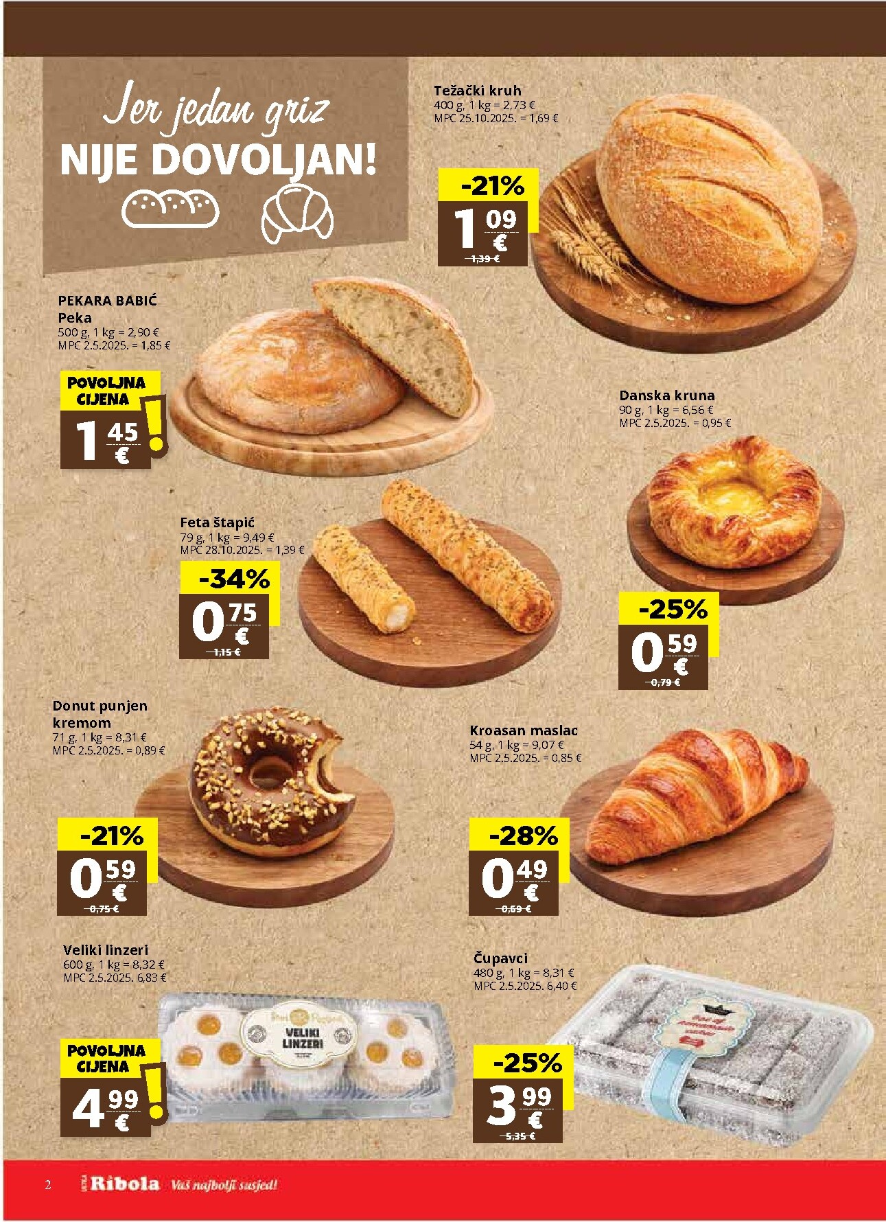 ribola - Prelistajte katalog Ribola, vrijedi od 25.02.2026 do 03.03.2026 - page: 2