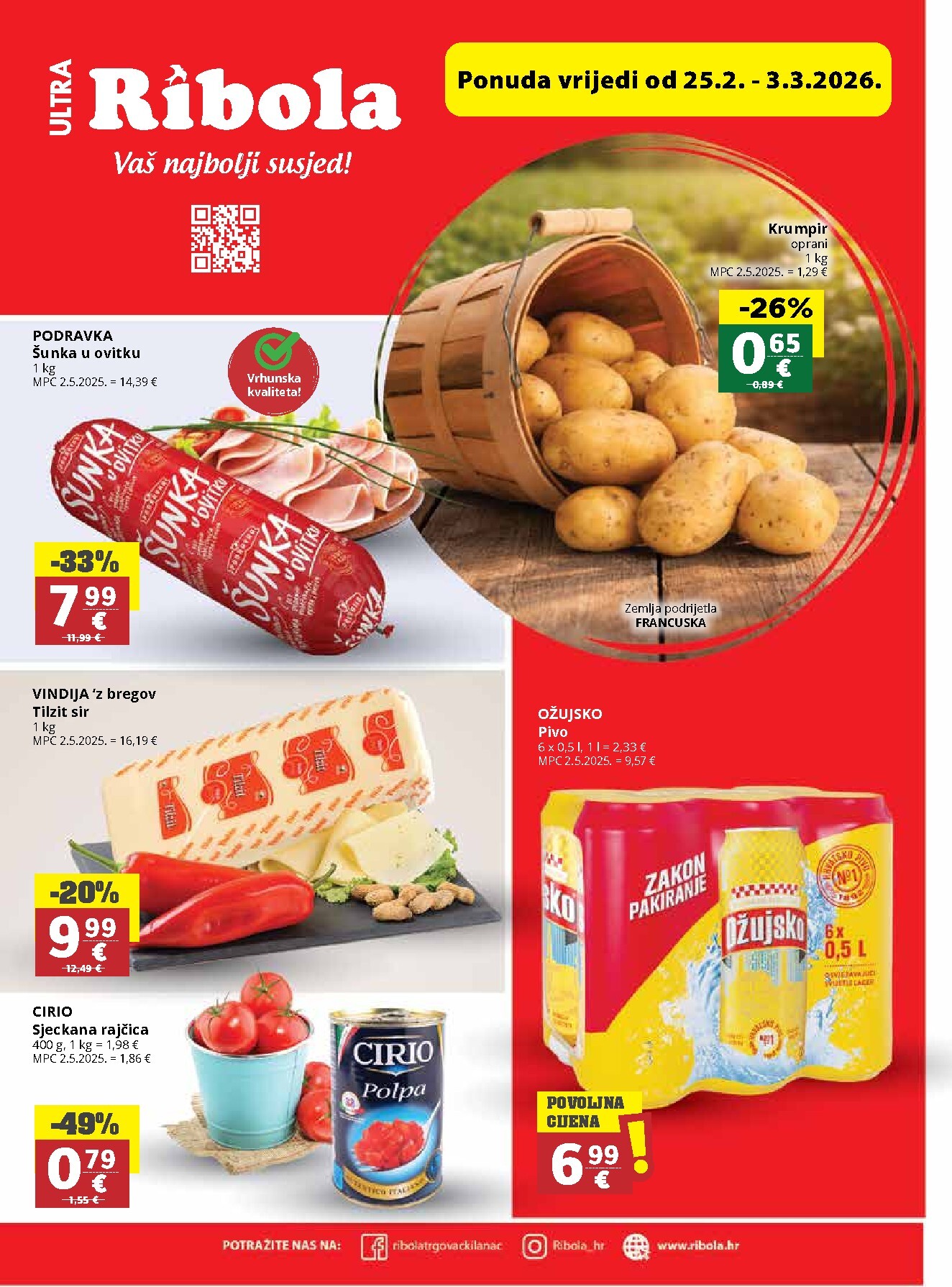 ribola - Prelistajte katalog Ribola, vrijedi od 25.02.2026 do 03.03.2026