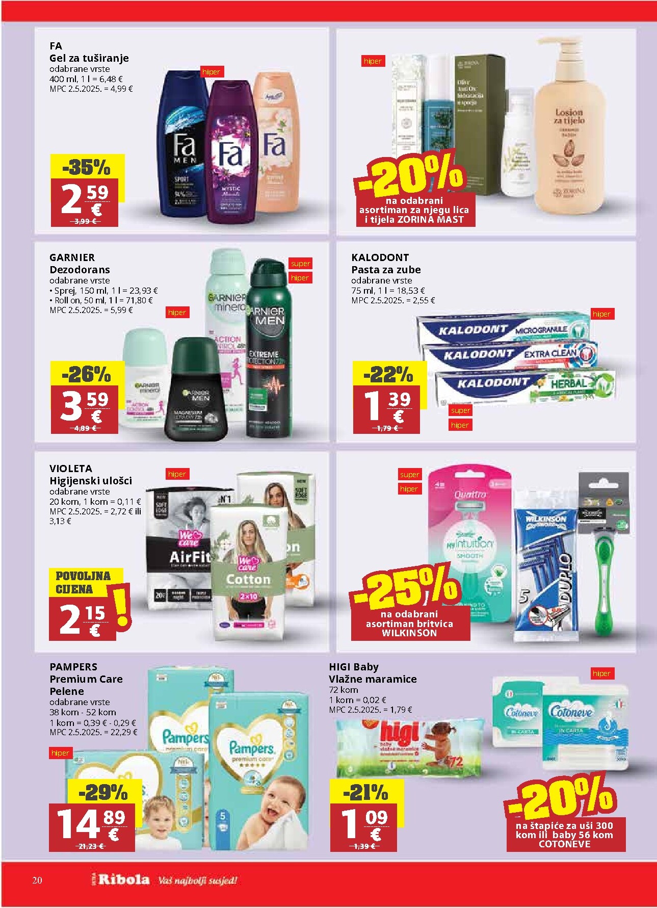 ribola - Prelistajte katalog Ribola, vrijedi od 25.02.2026 do 03.03.2026 - page: 20