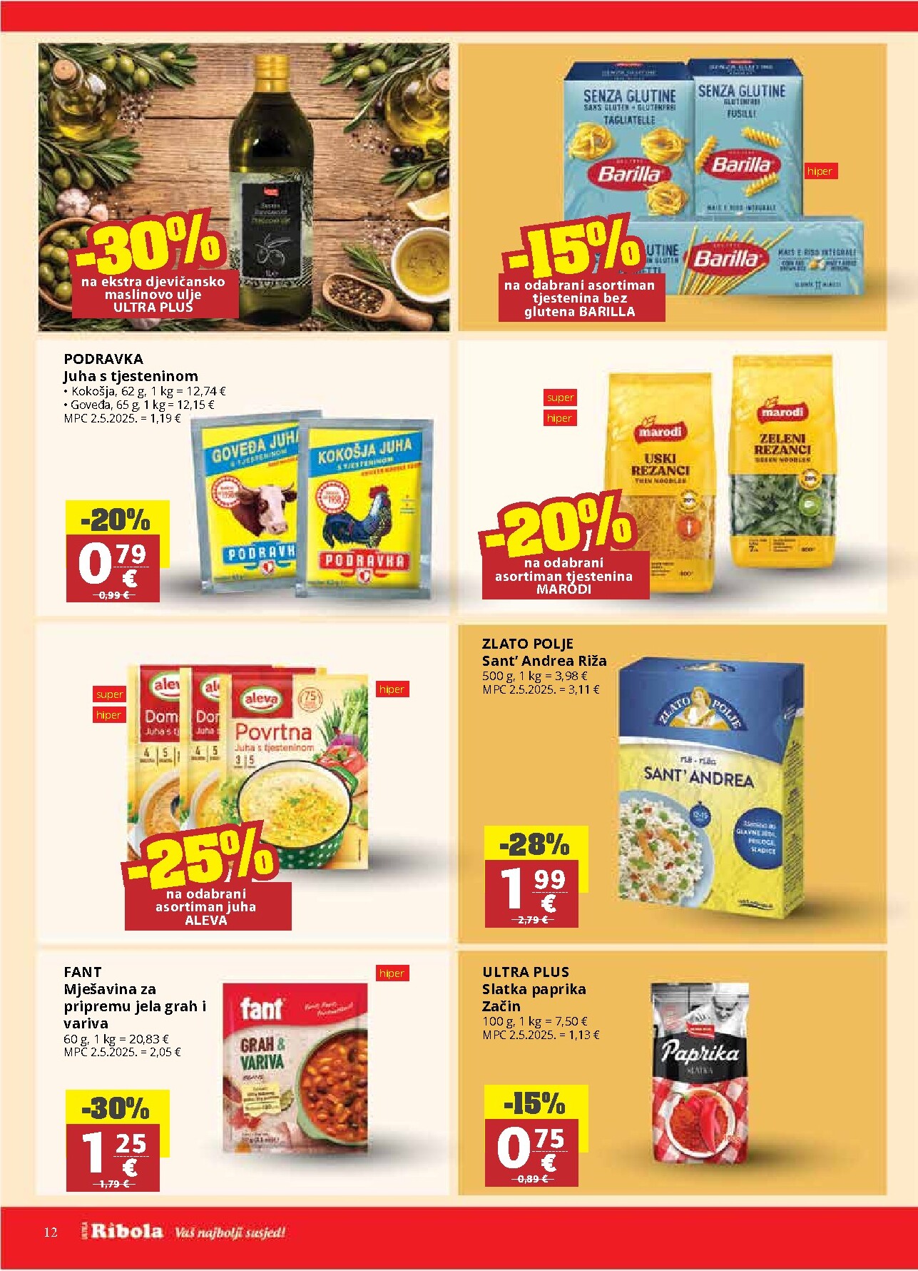 ribola - Prelistajte katalog Ribola, vrijedi od 25.02.2026 do 03.03.2026 - page: 12