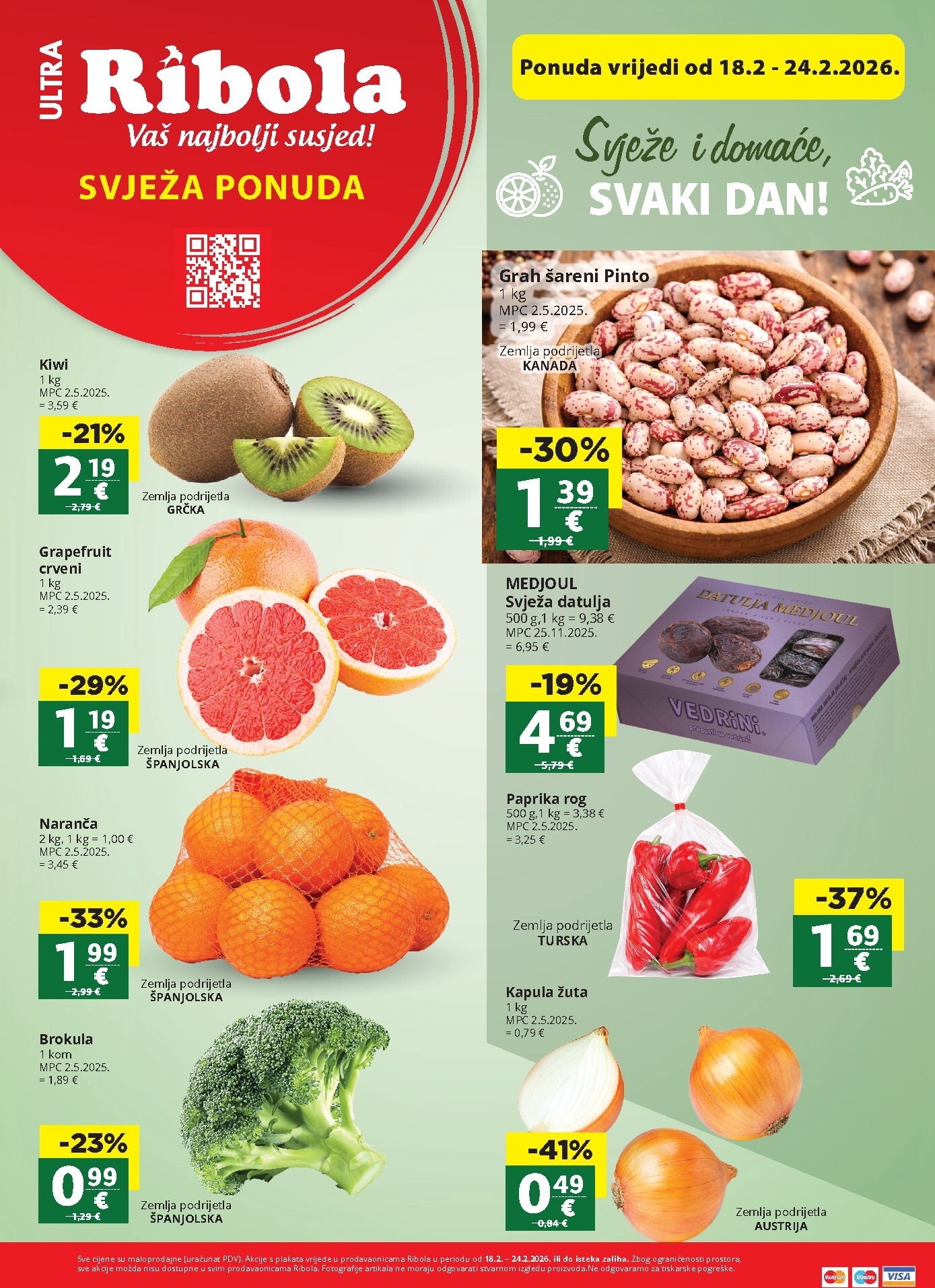 ribola - Prelistajte katalog Ribola - Super ponuda, vrijedi od 18.02.2026 do 24.02.2026