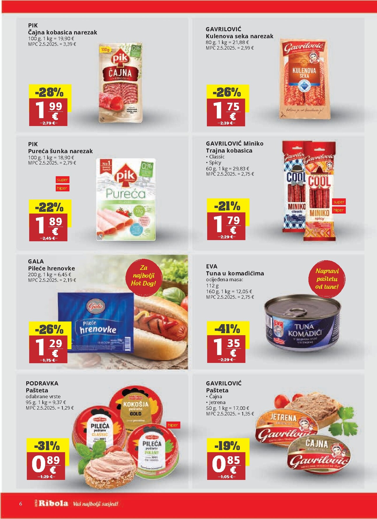 ribola - Prelistajte katalog Ribola, vrijedi od 04.03.2026 do 10.03.2026 - page: 6