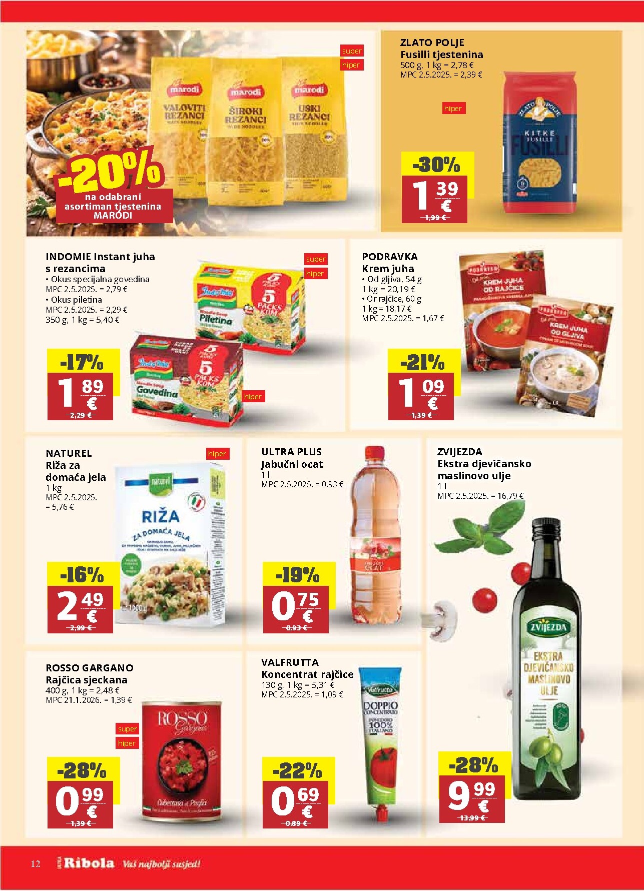 ribola - Prelistajte katalog Ribola, vrijedi od 11.03.2026 do 17.03.2026 - page: 12