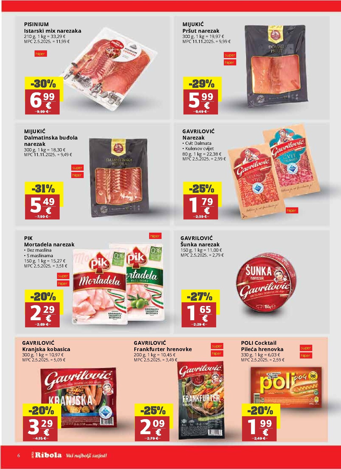 ribola - Prelistajte katalog Ribola, vrijedi od 18.03.2026 do 24.03.2026 - page: 6