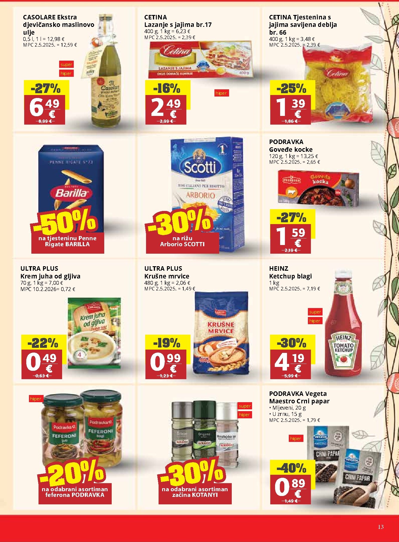 ribola - Prelistajte katalog Ribola, vrijedi od 25.03.2026 do 07.04.2026 - page: 13