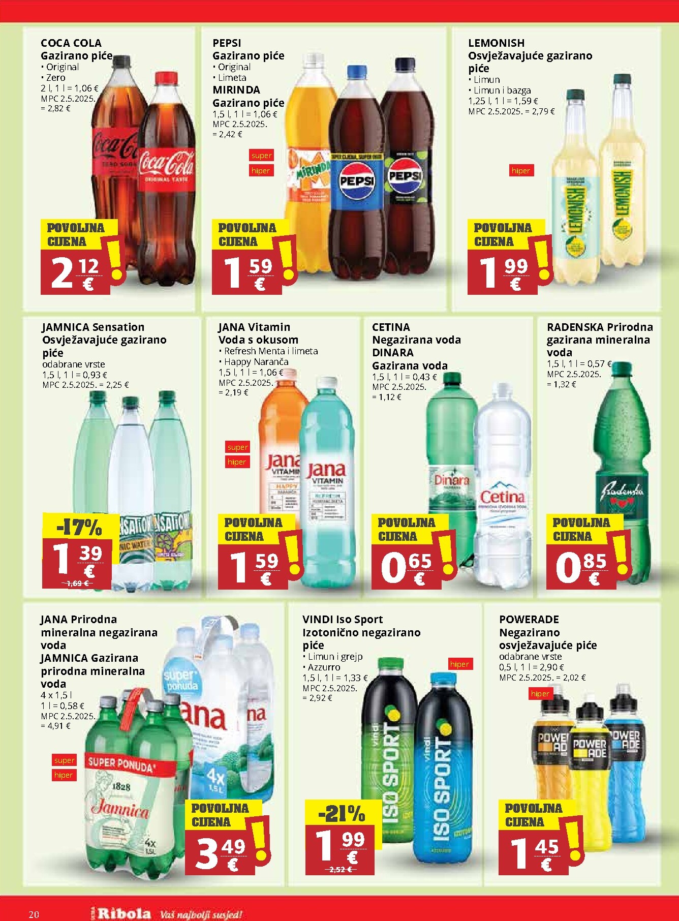 ribola - Prelistajte katalog Ribola, vrijedi od 25.03.2026 do 07.04.2026 - page: 20