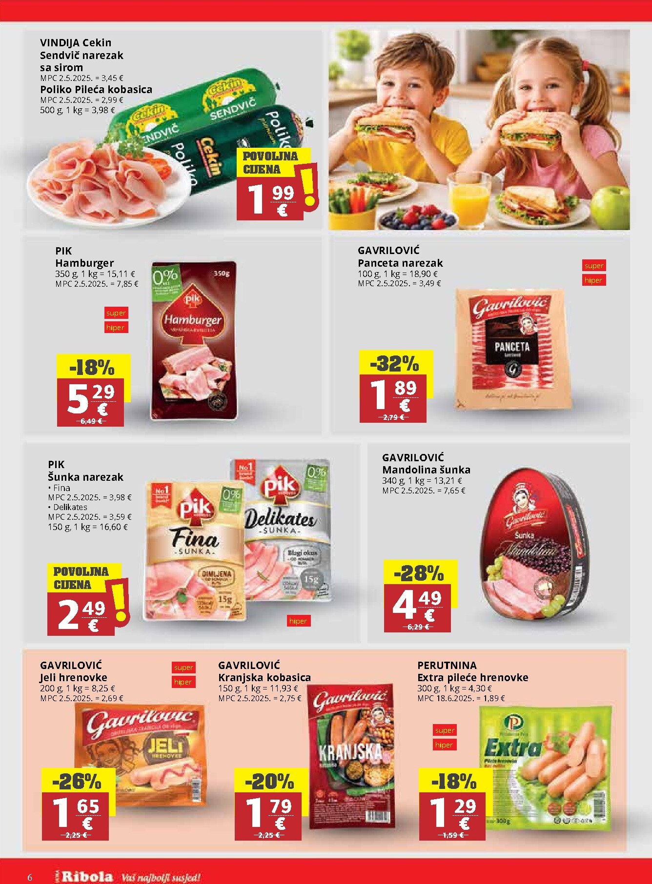 ribola - Prelistajte katalog Ribola, vrijedi od 08.04.2026 do 14.04.2026 - page: 6