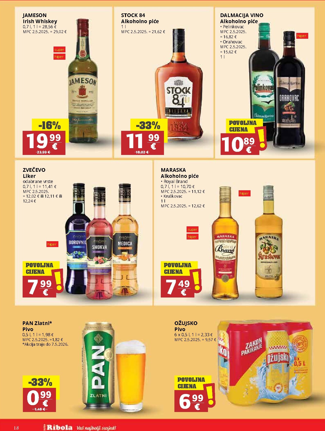 ribola - Prelistajte katalog Ribola, vrijedi od 08.04.2026 do 14.04.2026 - page: 18