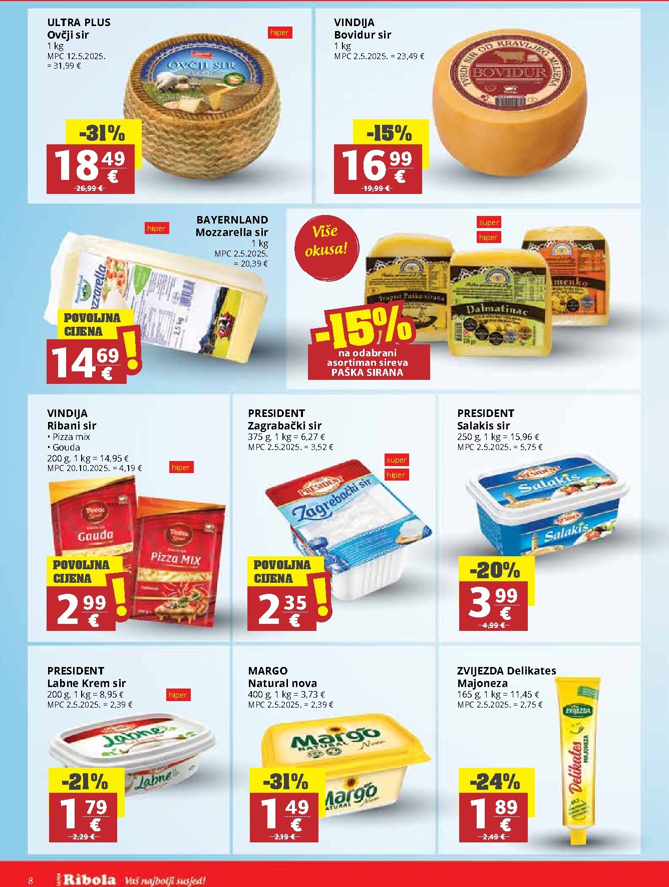 ribola - Prelistajte katalog Ribola, vrijedi od 08.04.2026 do 14.04.2026 - page: 8