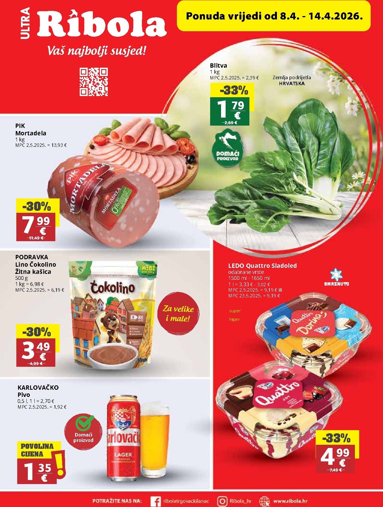 ribola - Prelistajte katalog Ribola, vrijedi od 08.04.2026 do 14.04.2026