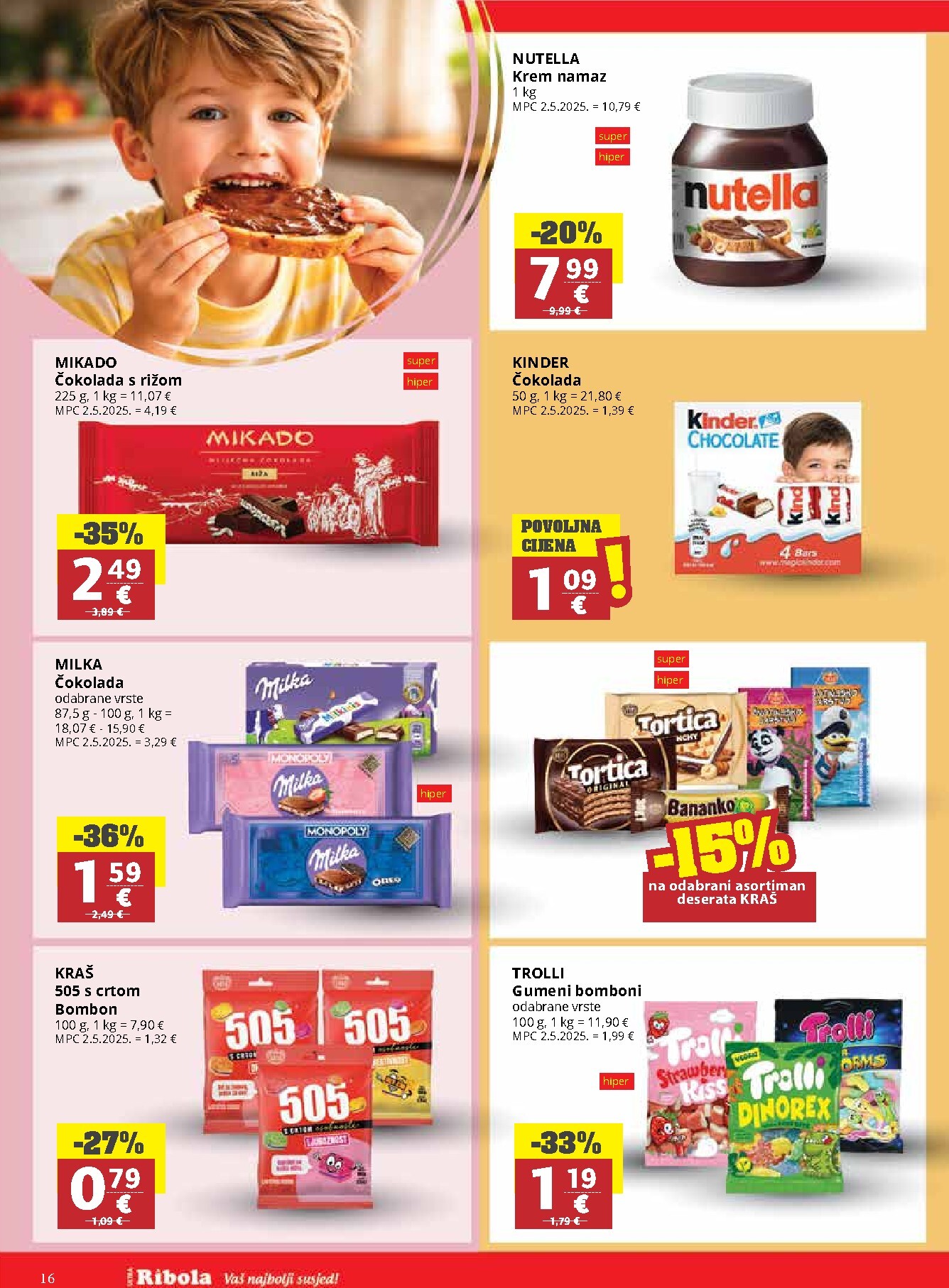 ribola - Budući Ribola letak vrijedi od srijede 15.04.2026 do utorka 21.04.2026 - page: 16