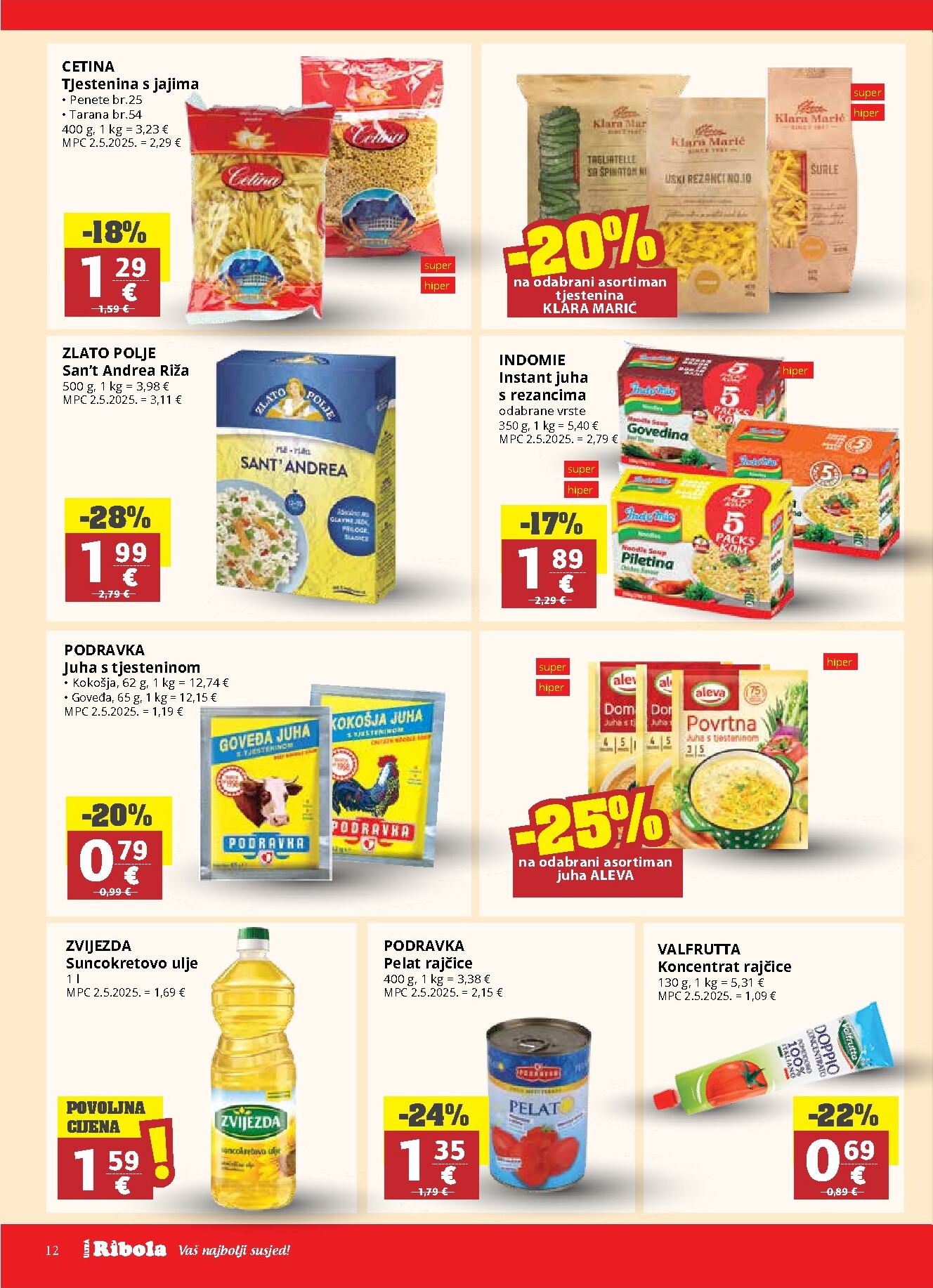 ribola - Budući Ribola letak vrijedi od srijede 22.04.2026 do utorka 28.04.2026 - page: 12