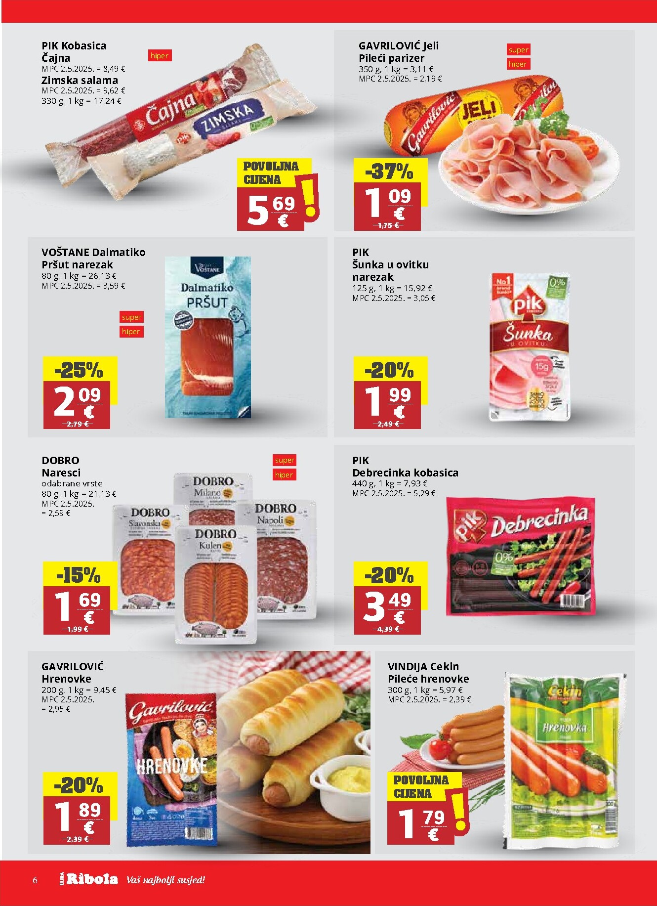 ribola - Budući Ribola letak vrijedi od srijede 22.04.2026 do utorka 28.04.2026 - page: 6