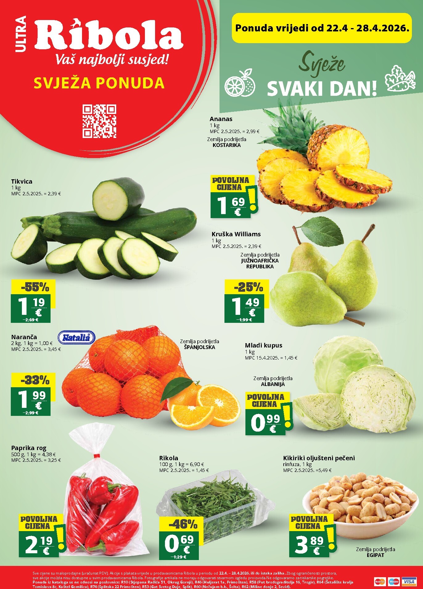 ribola - Aktualni Ribola - Super ponuda katalog vrijedi od srijede 22.04.2026 do utorka 28.04.2026