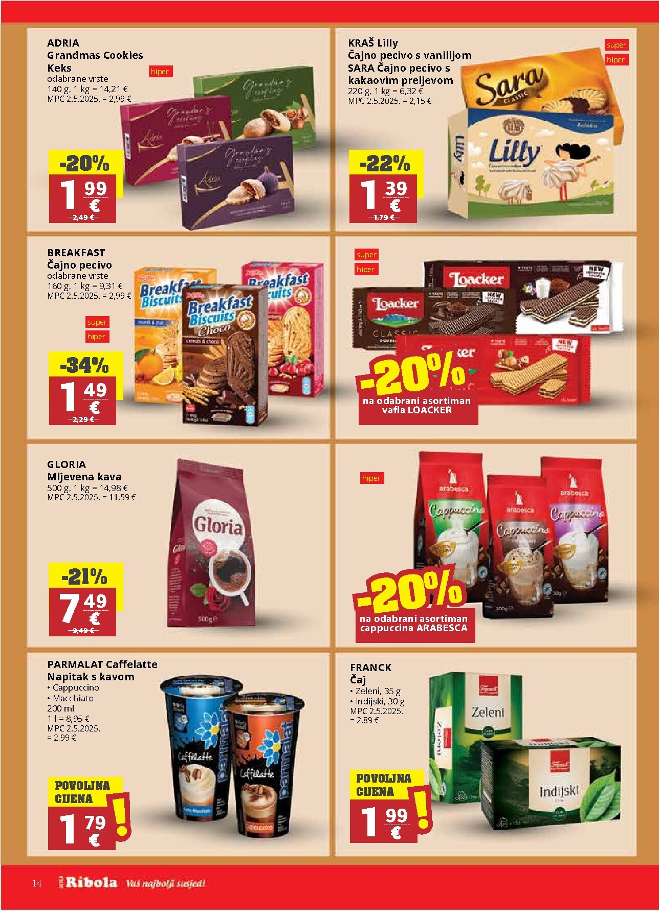 ribola - Budući Ribola letak vrijedi od srijede 29.04.2026 do utorka 05.05.2026 - page: 14