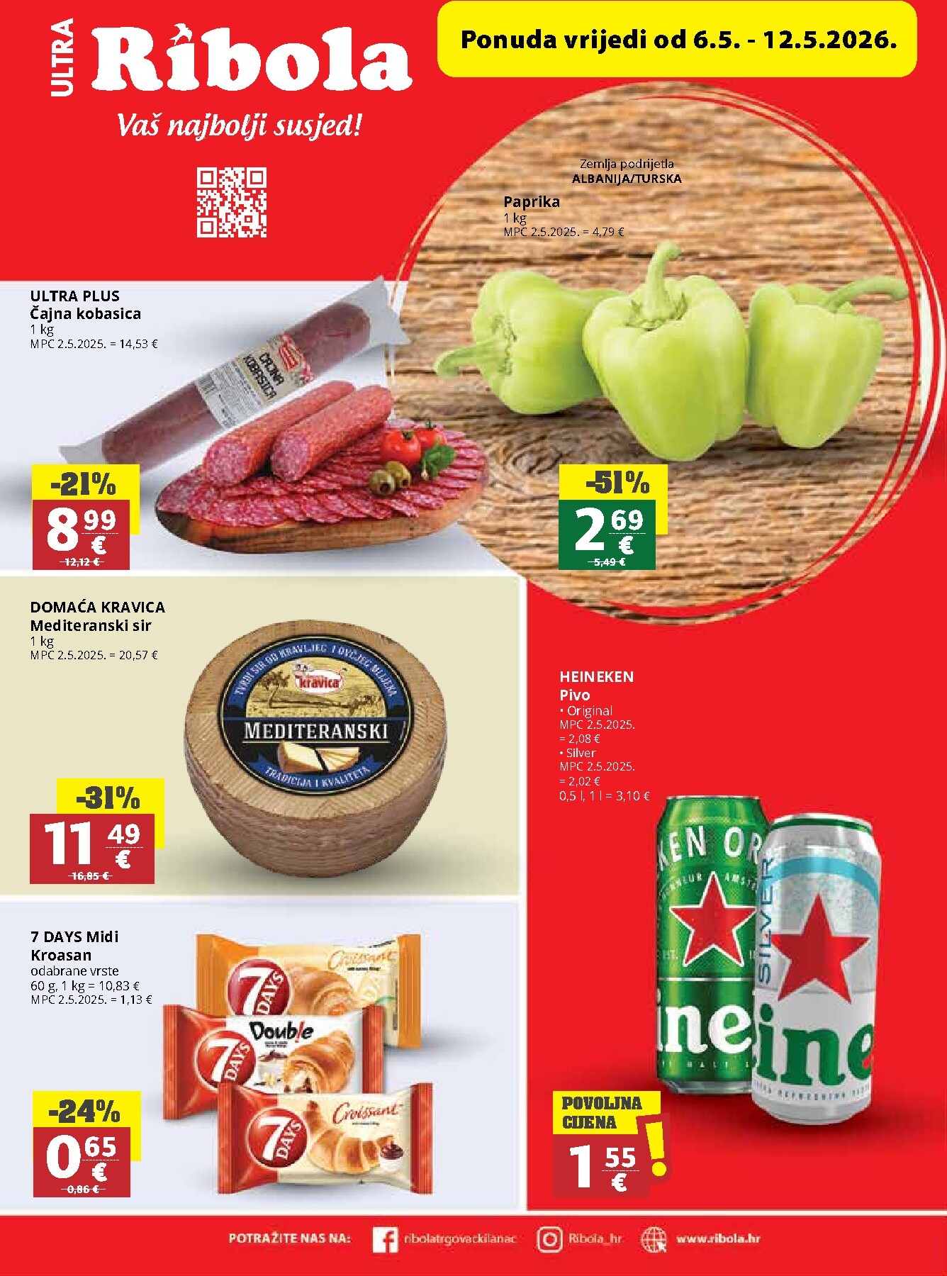 ribola - Budući Ribola letak vrijedi od srijede 06.05.2026 do utorka 12.05.2026