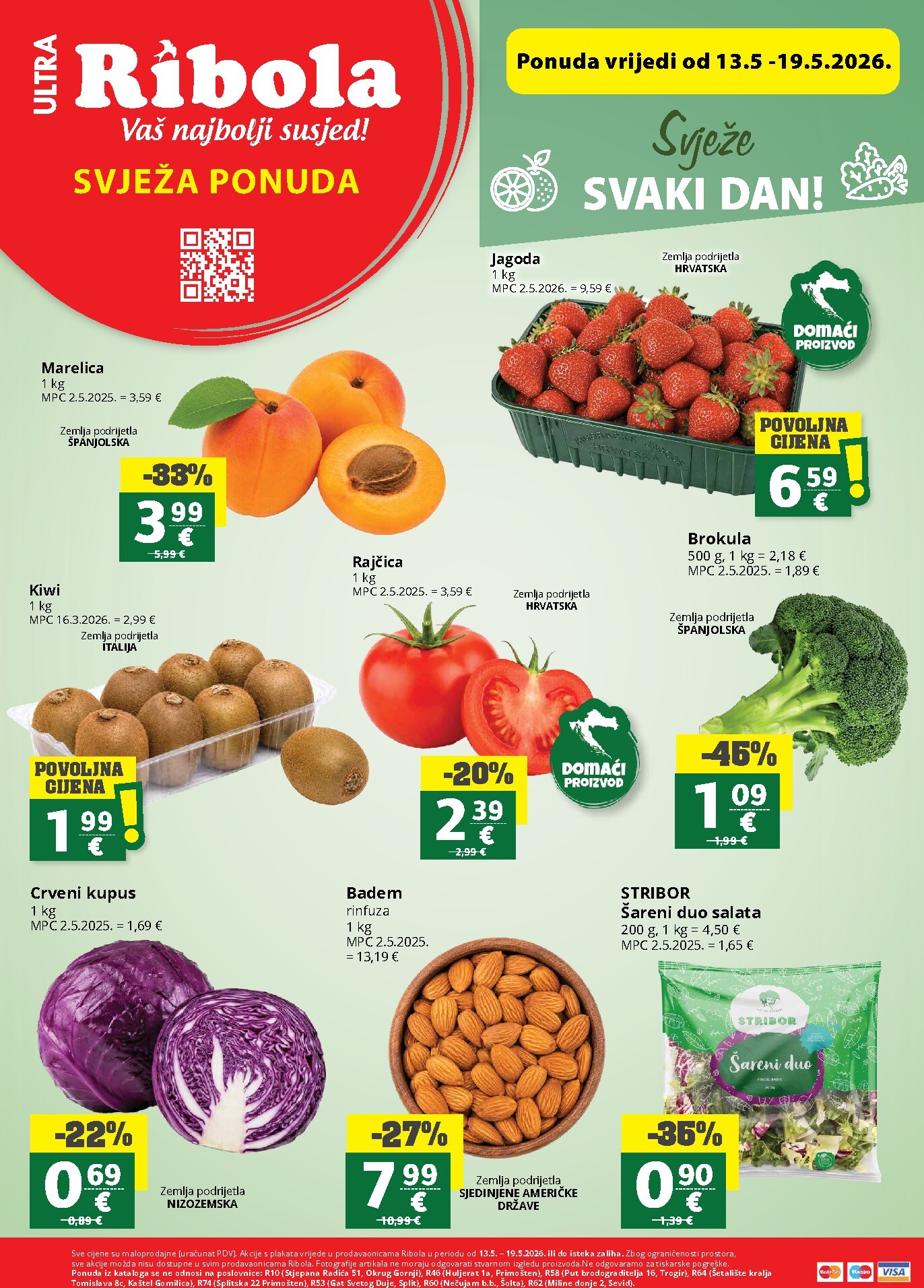 ribola - Aktualni Ribola - Super ponuda katalog vrijedi od srijede 13.05.2026 do utorka 19.05.2026